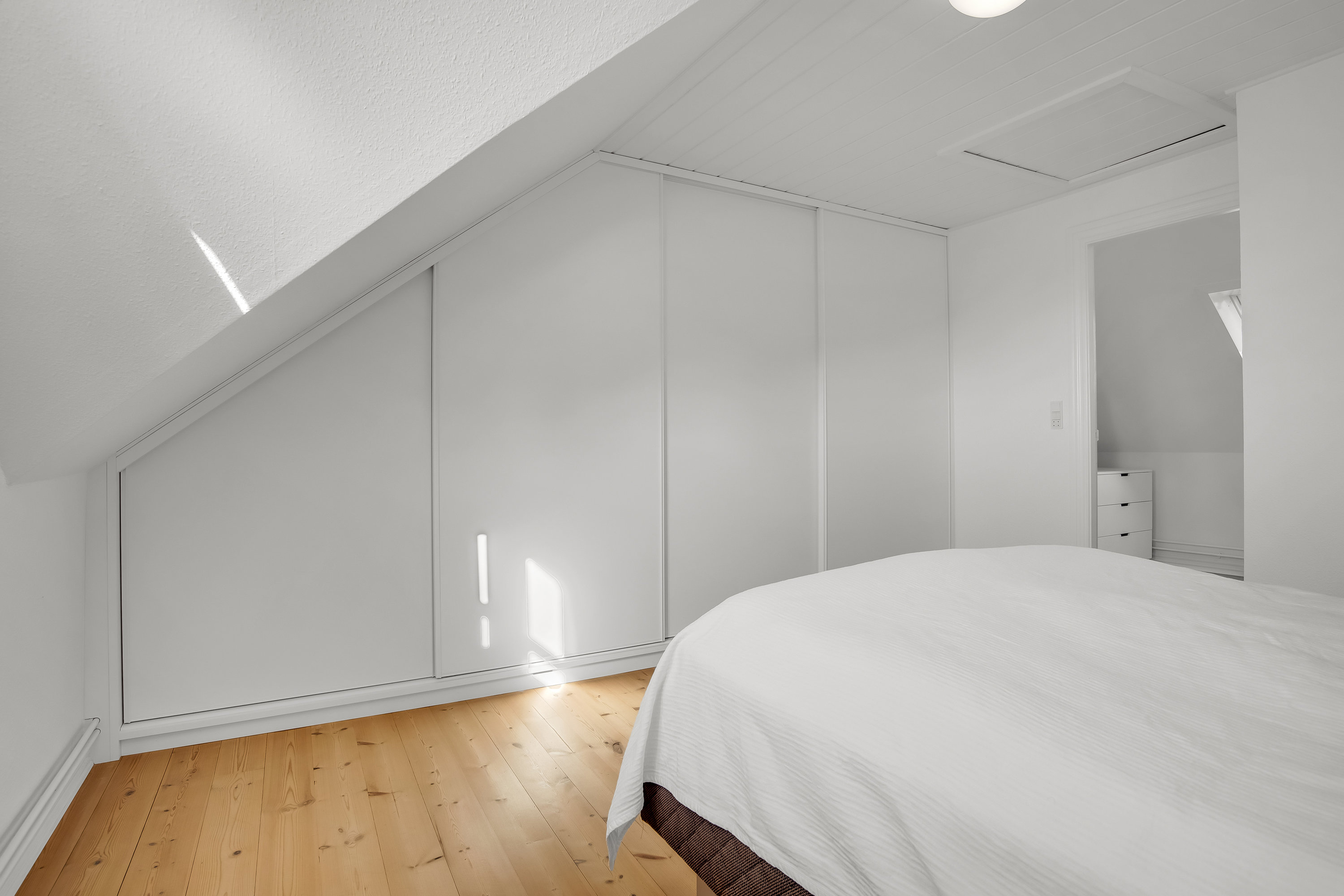 Fremhævet soveværelse billede i fuldskærmstilstand. Billede af Smedegårdvej 15, Udstykning., Tvis, 7500 Holstebro