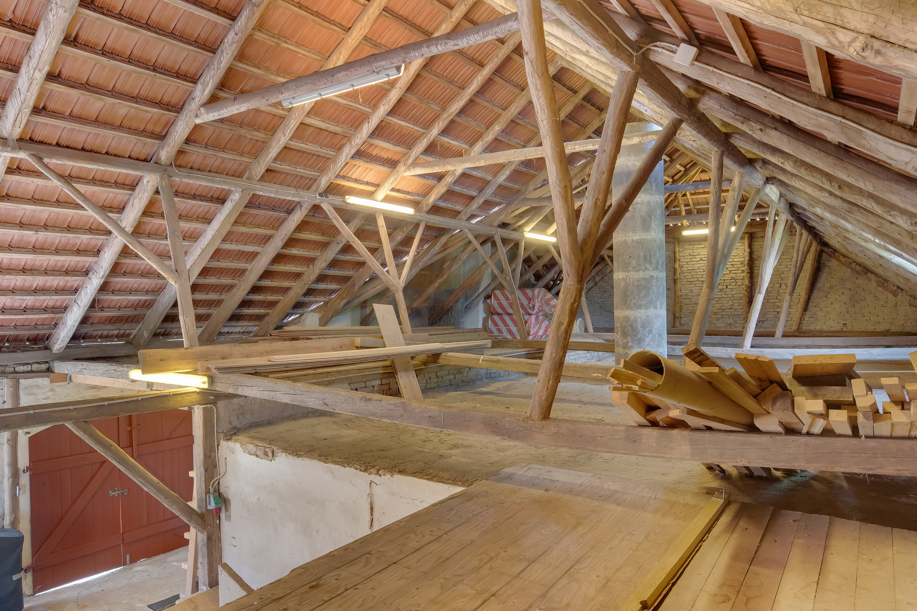 Fremhævet loft billede i fuldskærmstilstand. Billede af Smedegårdvej 15, Udstykning., Tvis, 7500 Holstebro