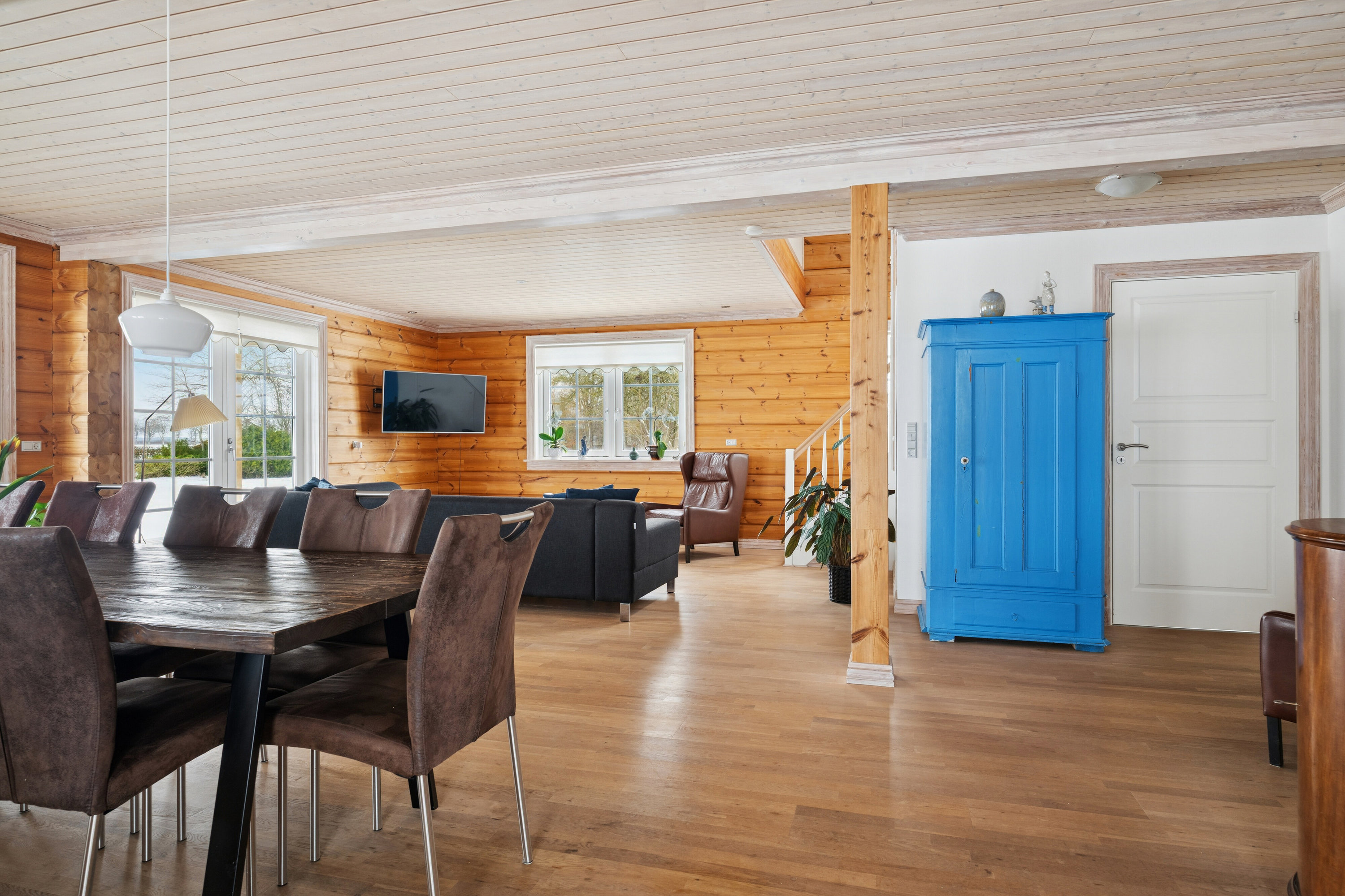 Fremhævet spisestue billede i fuldskærmstilstand. Billede af Vestre Landevej 188, 4952 Stokkemarke