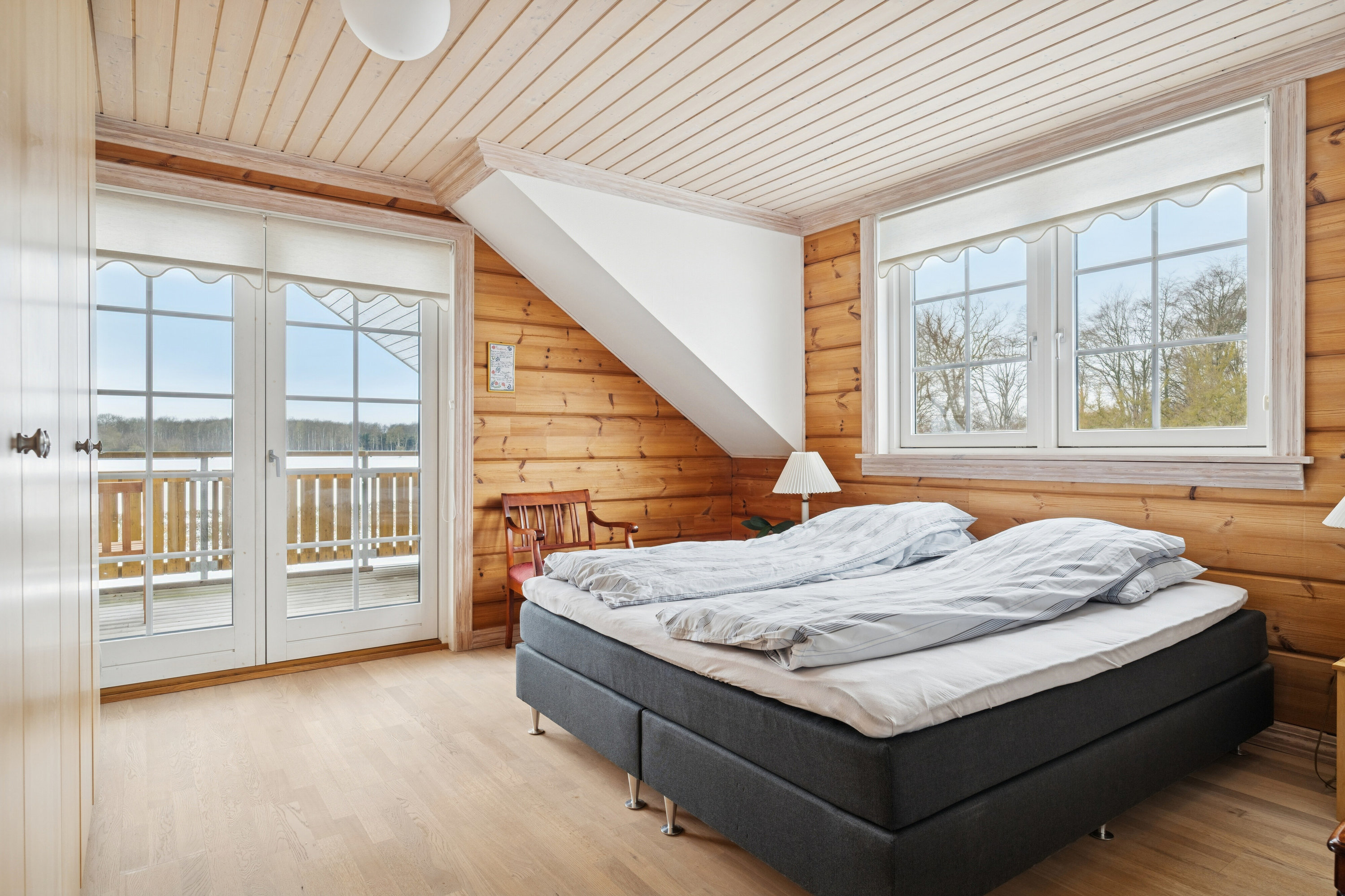 Fremhævet soveværelse billede i fuldskærmstilstand. Billede af Vestre Landevej 188, 4952 Stokkemarke