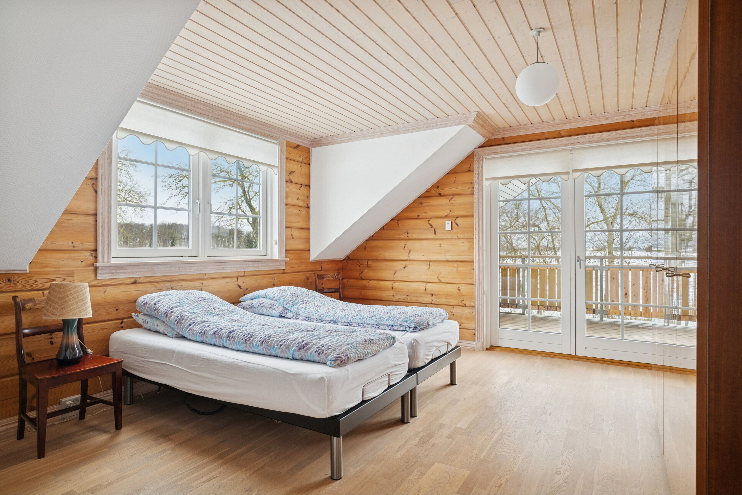 Fremhævet soveværelse billede i fuldskærmstilstand. Billede af Vestre Landevej 188, 4952 Stokkemarke