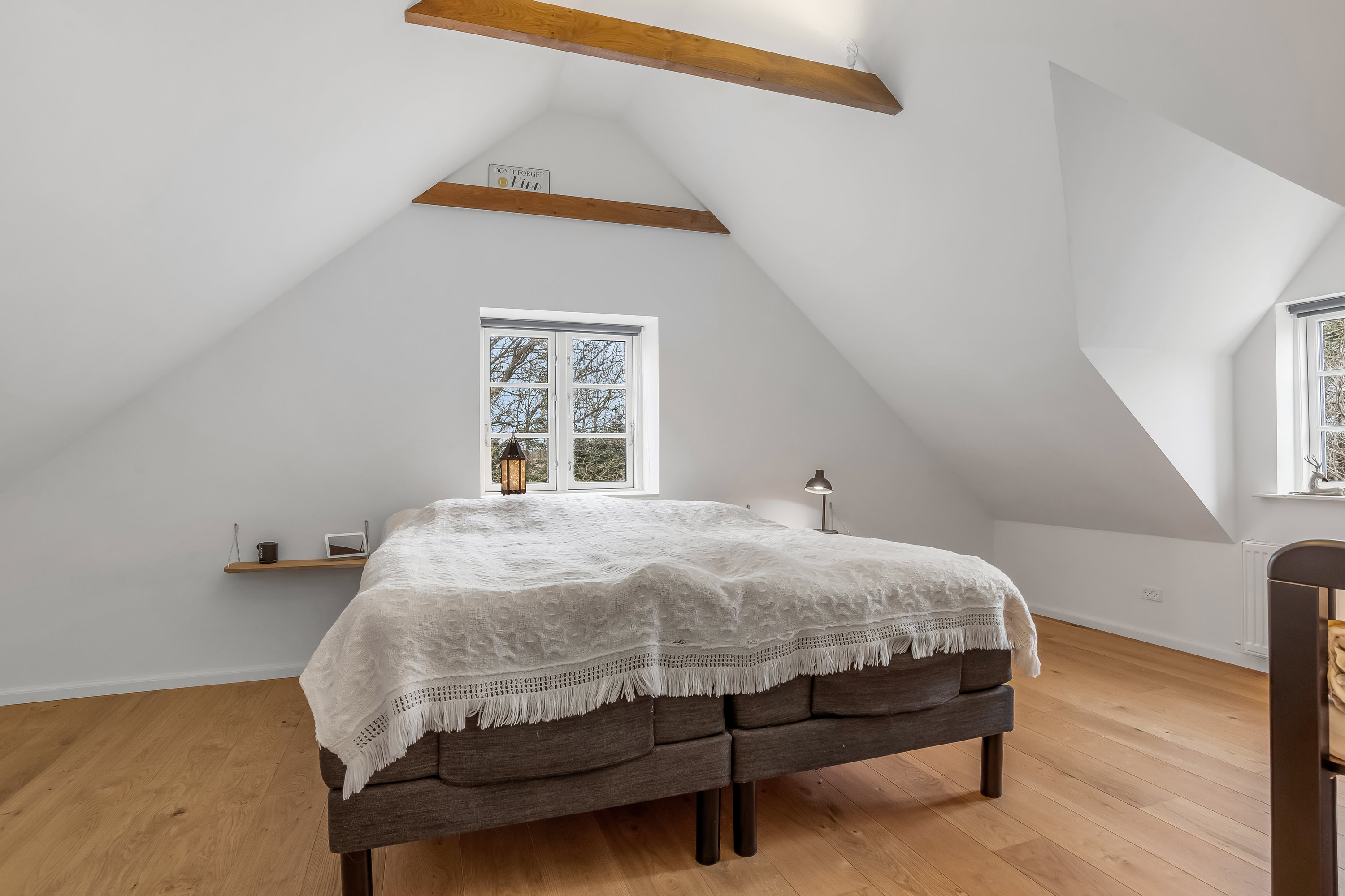 Fremhævet soveværelse billede i fuldskærmstilstand. Billede af Gedhusvej 9, Simmelkær, 7451 Sunds