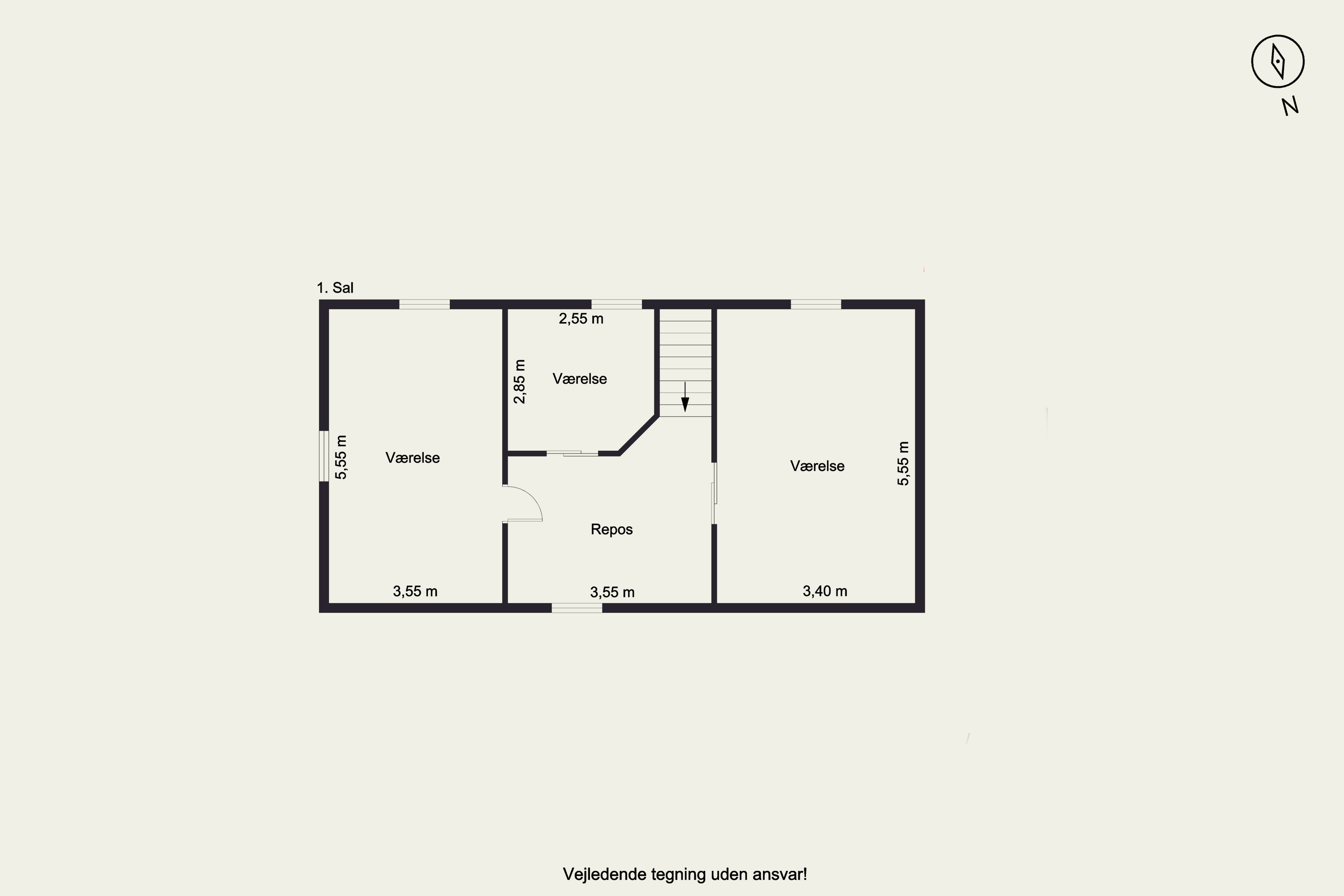 Plantegninger billede af Gedhusvej 9, Simmelkær, 7451 Sunds