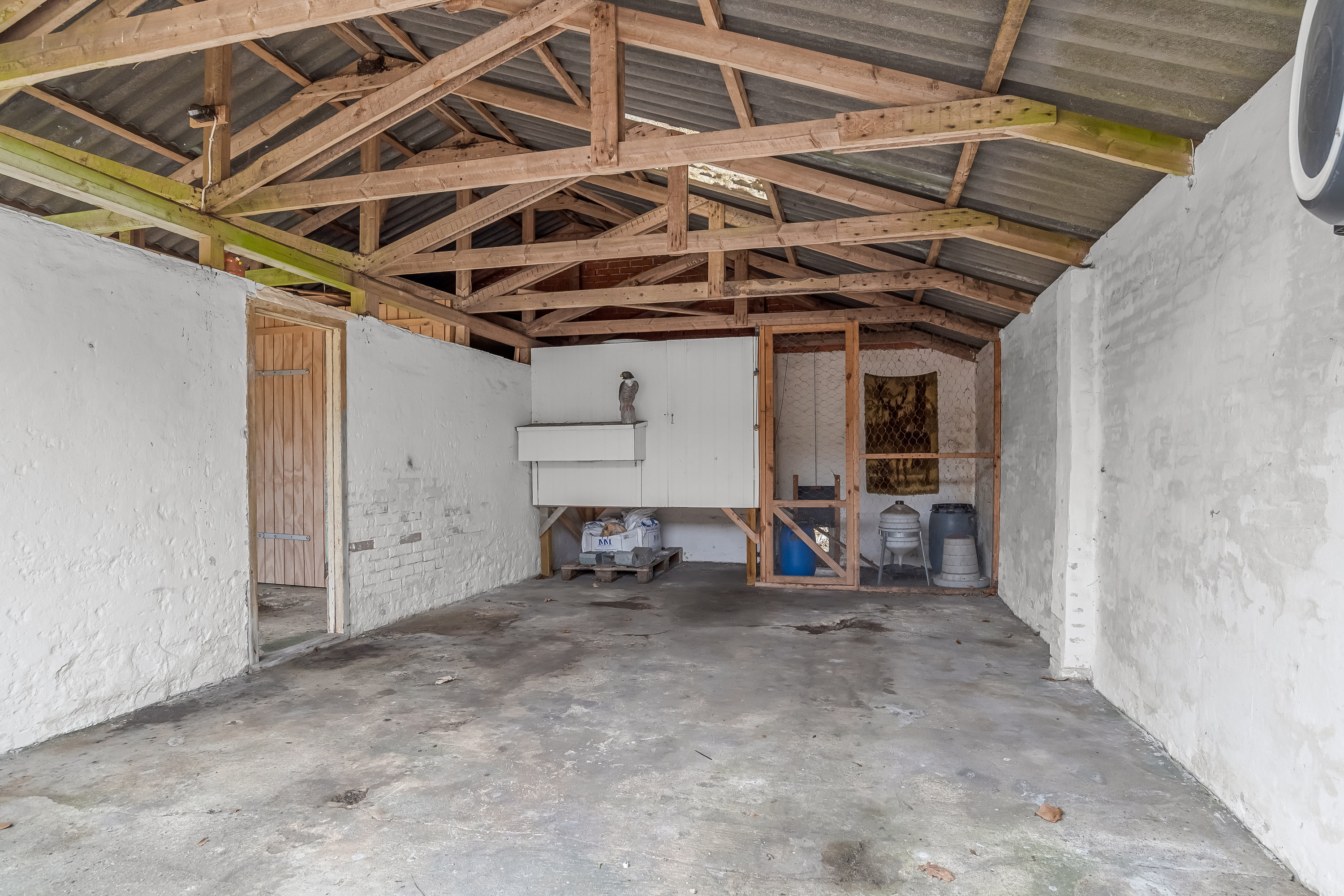 Fremhævet garage billede i fuldskærmstilstand. Billede af Gedhusvej 9, Simmelkær, 7451 Sunds