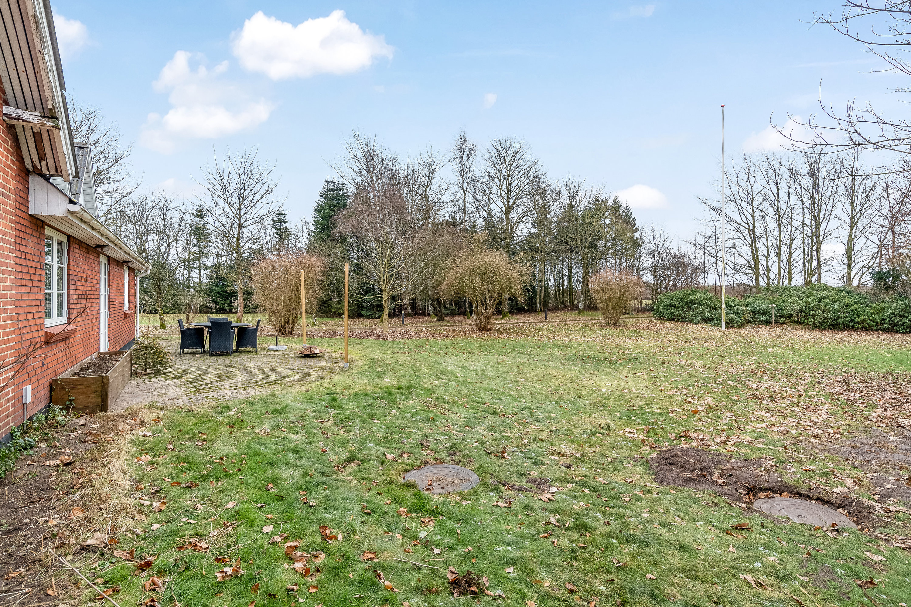 Fremhævet have billede i fuldskærmstilstand. Billede af Gedhusvej 9, Simmelkær, 7451 Sunds