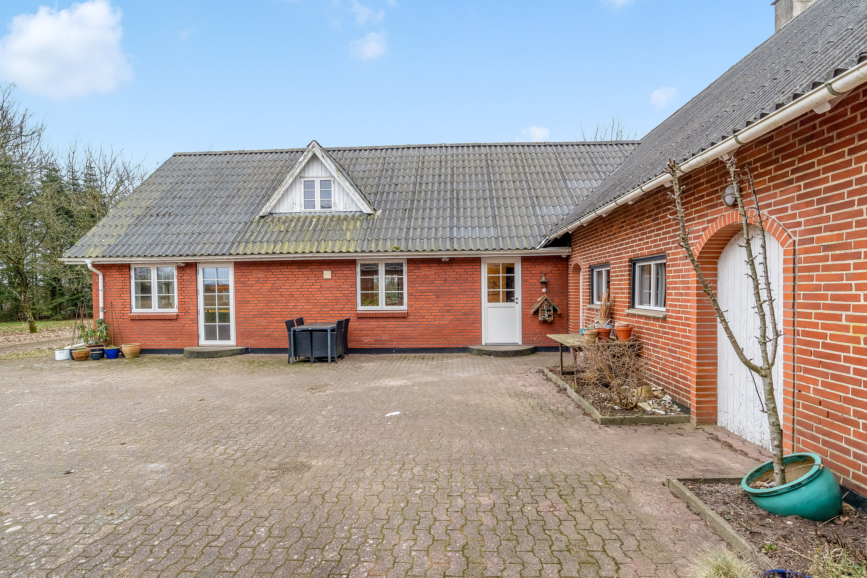 Fremhævet stuehus billede i fuldskærmstilstand. Billede af Gedhusvej 9, Simmelkær, 7451 Sunds