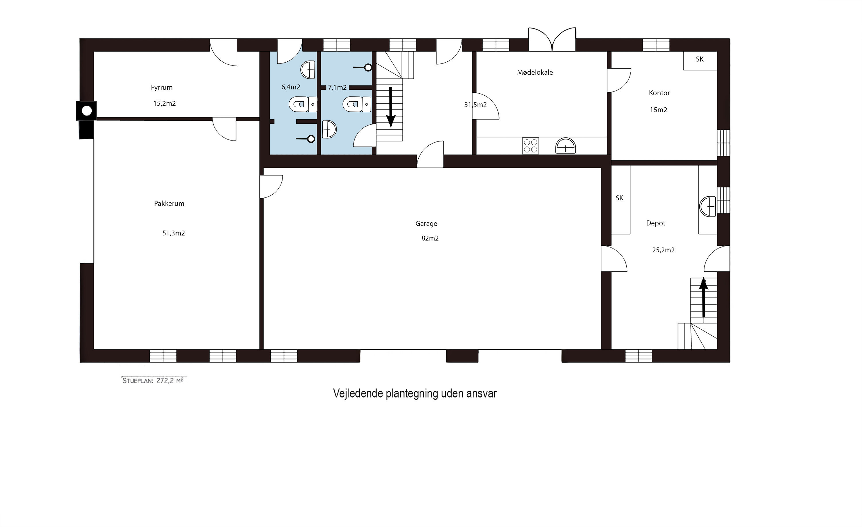 Plantegninger billede af Jordløsevej 21, V Hæsinge, 5672 Broby