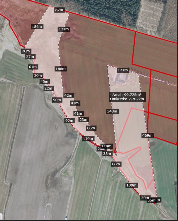 Plantegninger billede af Korsholmvej 139, Glerup, 9631 Gedsted