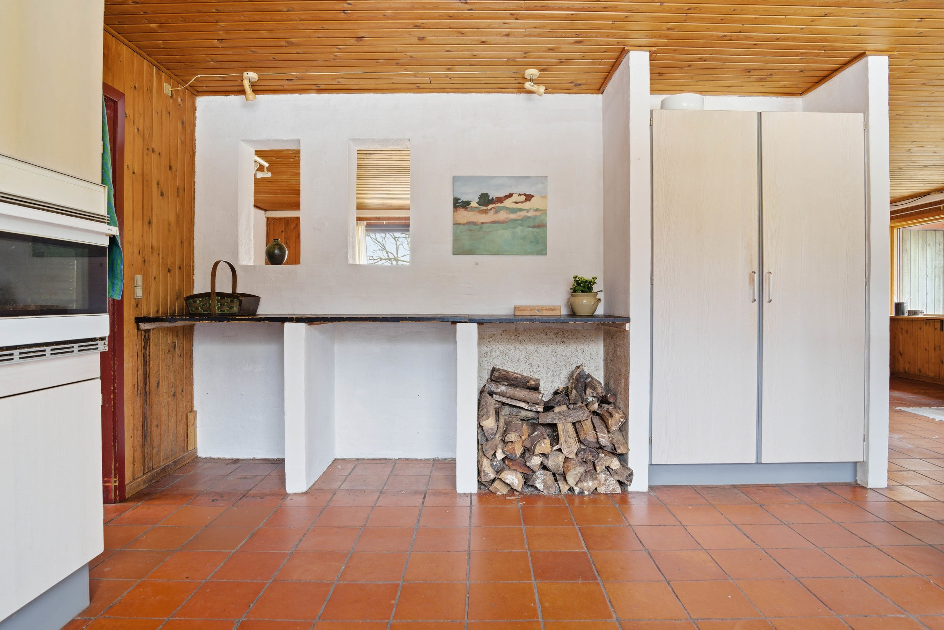 Fremhævet køkken alrum billede i fuldskærmstilstand. Billede af Skorkærvej 2, Staby, 6990 Ulfborg