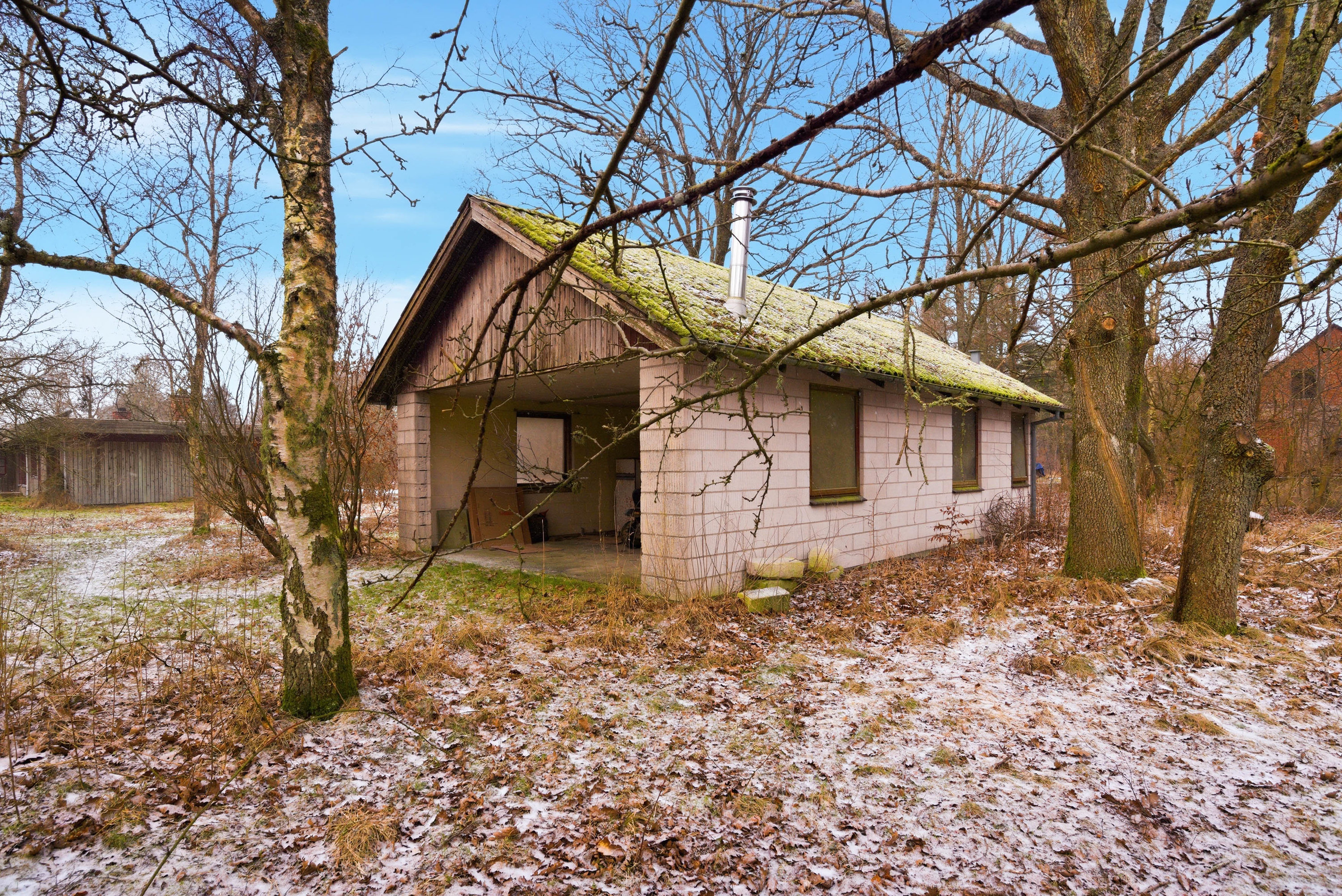 Fremhævet udhus billede i fuldskærmstilstand. Billede af Skorkærvej 2, Staby, 6990 Ulfborg