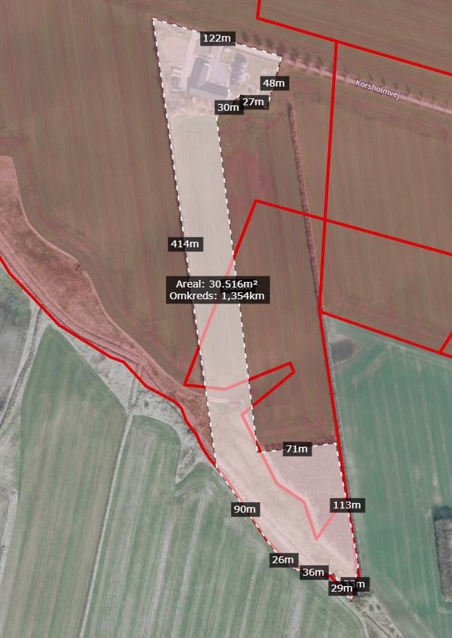 Plantegninger billede af Korsholmvej 139 Del 2, Glerup, 9631 Gedsted