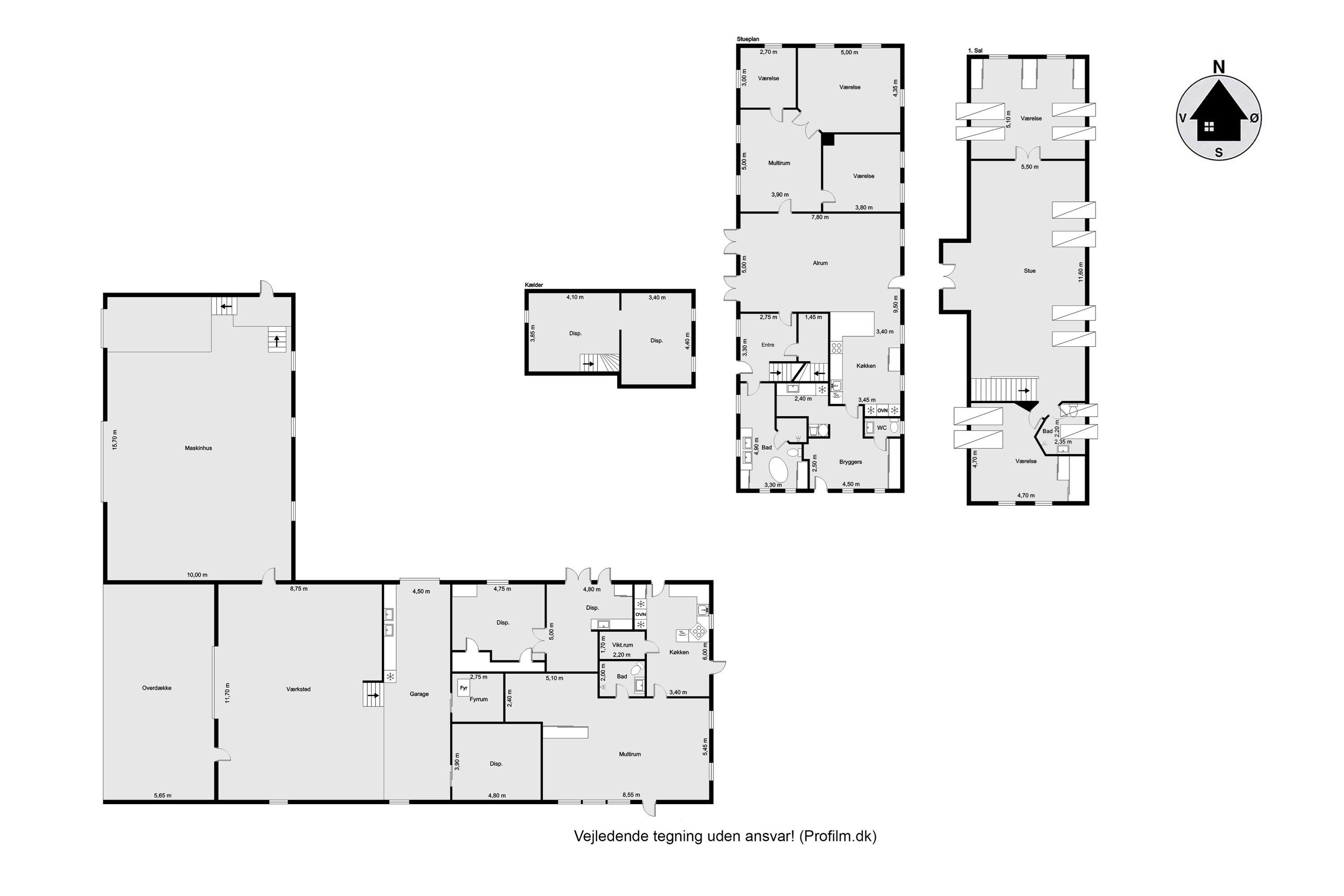 Plantegninger billede af Korsholmvej 139 Del 2, Glerup, 9631 Gedsted