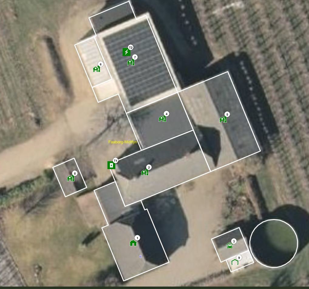 Fremhævet bbr kort  billede i fuldskærmstilstand. Billede af Præstemarken 6, Nr Broby, 5672 Broby