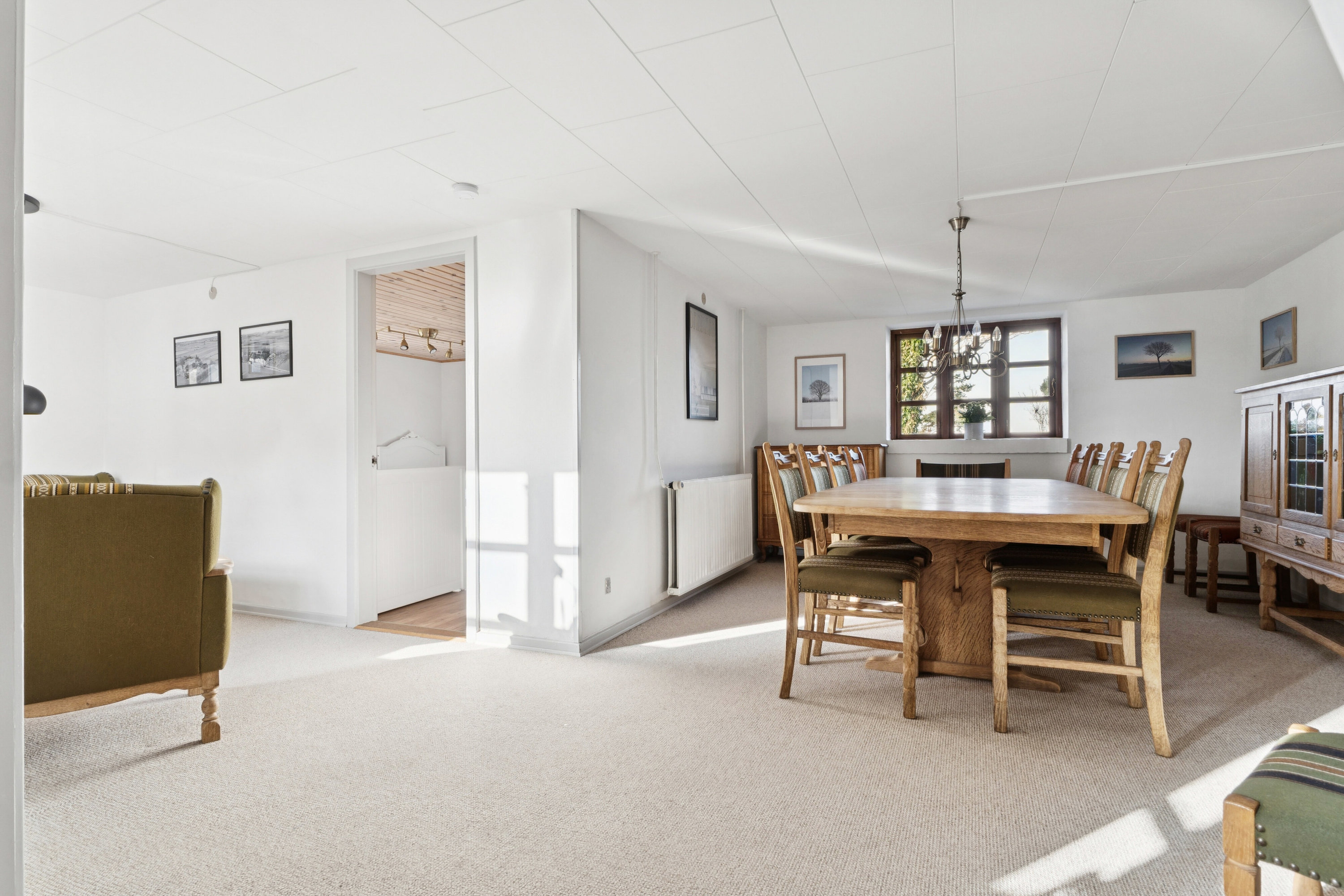 Fremhævet spisestue billede i fuldskærmstilstand. Billede af Banevej 10, Farstrup, 5471 Søndersø