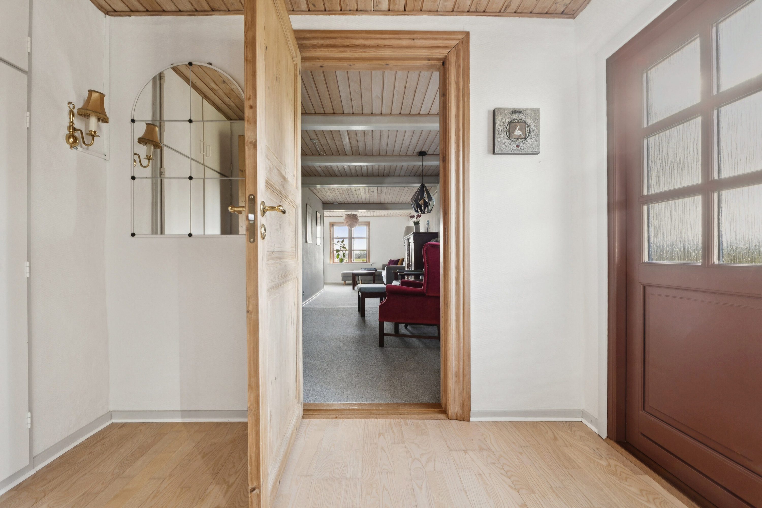 Fremhævet entre billede i fuldskærmstilstand. Billede af Banevej 10, Farstrup, 5471 Søndersø