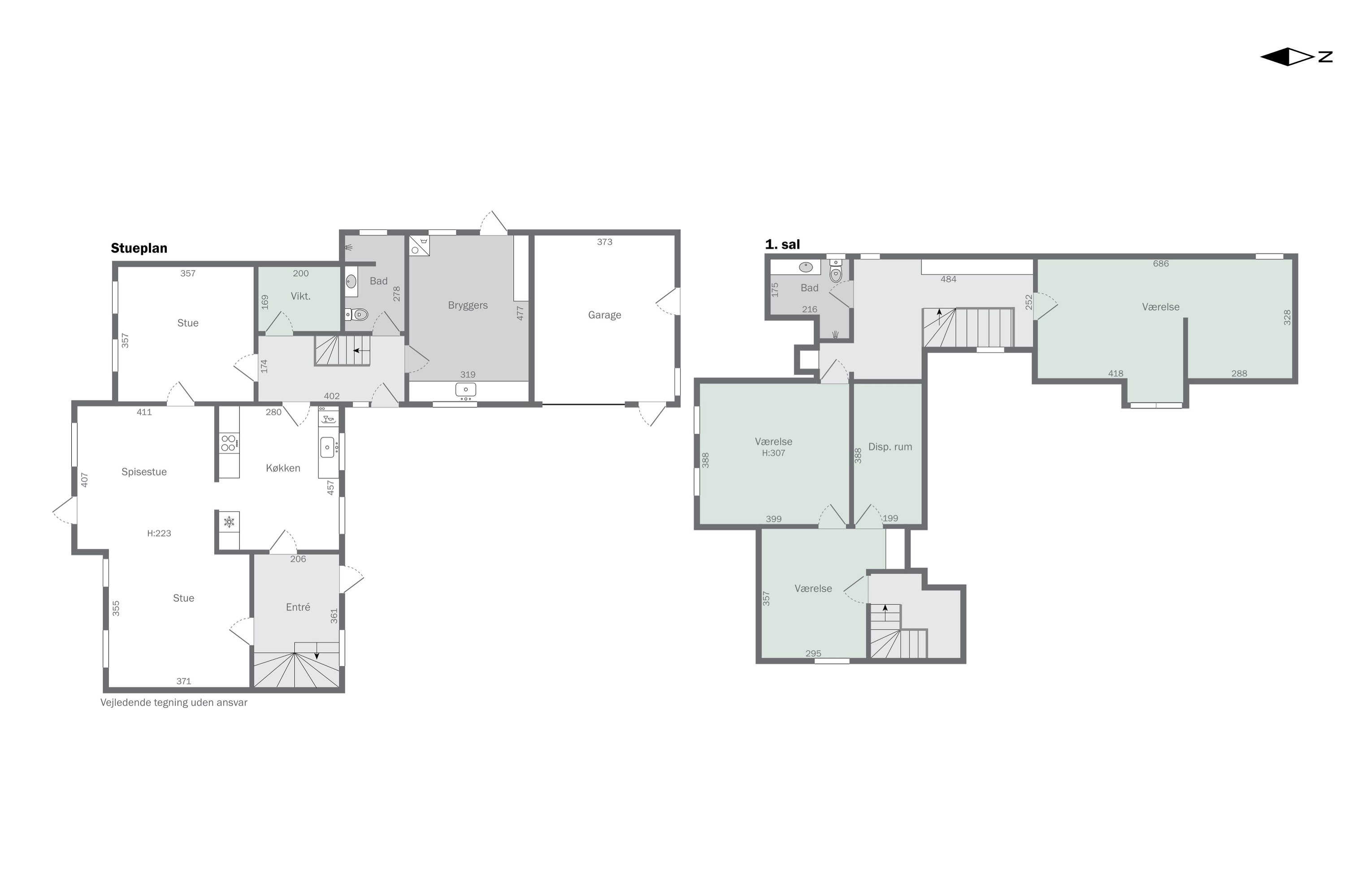 Plantegninger billede af Middelfartvej 635, Spedsbjerg, 5491 Blommenslyst