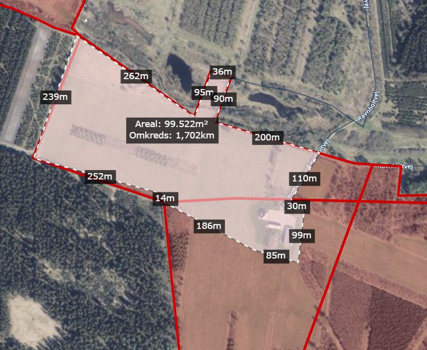 Fremhævet  billede i fuldskærmstilstand. Billede af Ravnholtvej 5 udstykning, Knudstrup, 8620 Kjellerup