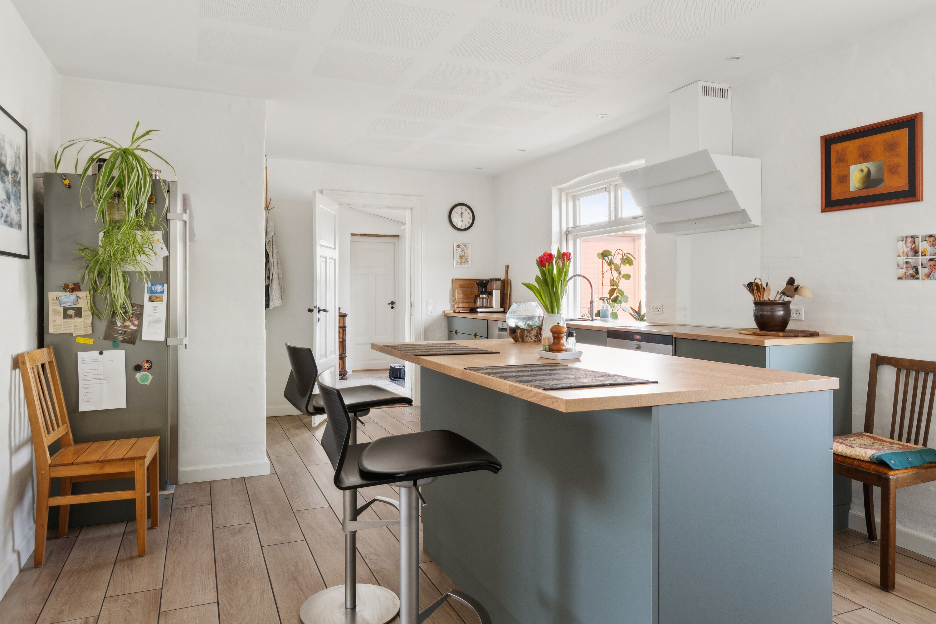 Fremhævet køkken billede i fuldskærmstilstand. Billede af Præstemarken 6, Nr Broby, 5672 Broby