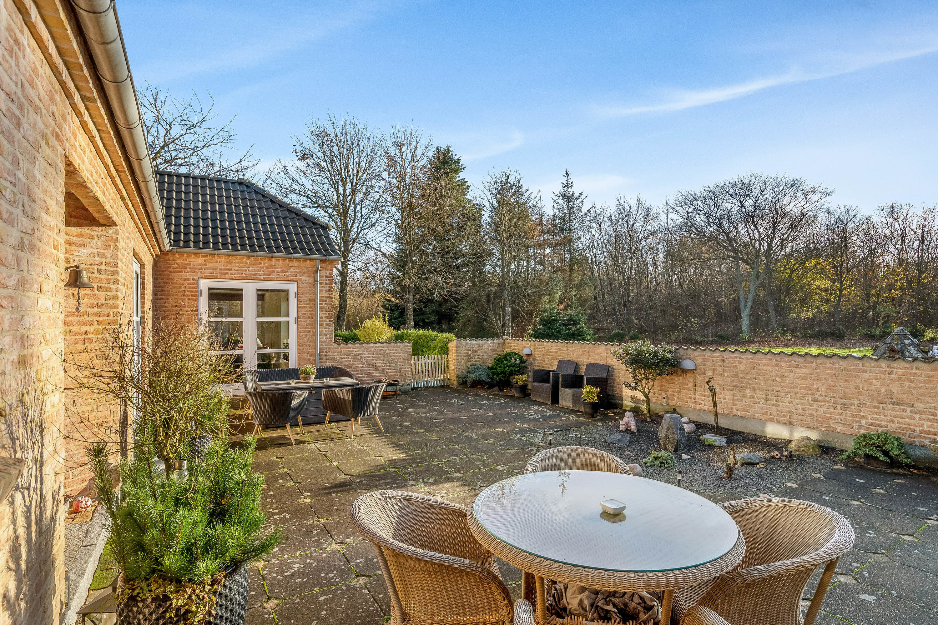 Fremhævet terrasse billede i fuldskærmstilstand. Billede af Del af Meldmosevej 5, Møborg, 7660 Bækmarksbro