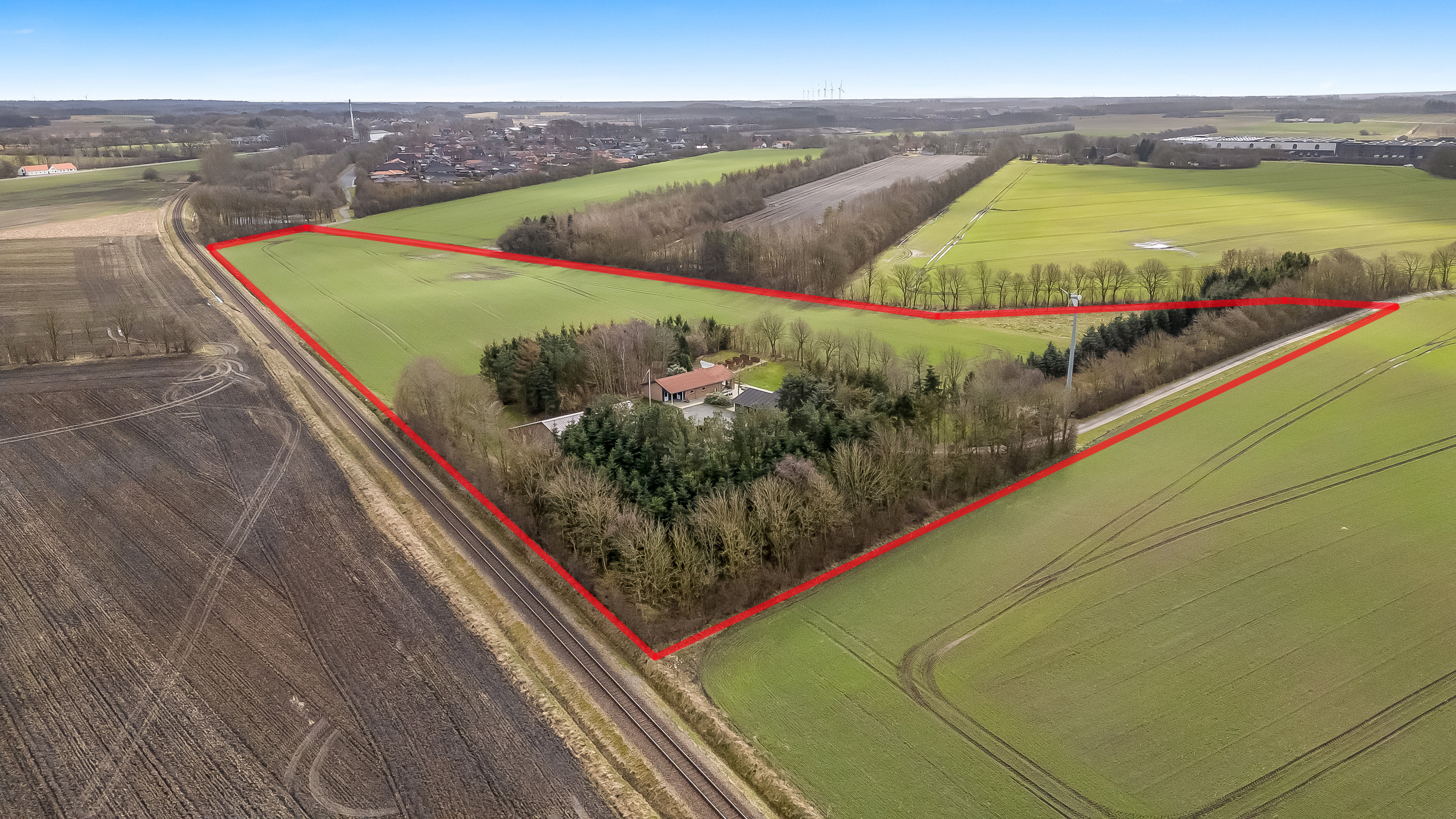 Fremhævet  billede i fuldskærmstilstand. Billede af Uglkærvej 2, Tvis, 7500 Holstebro