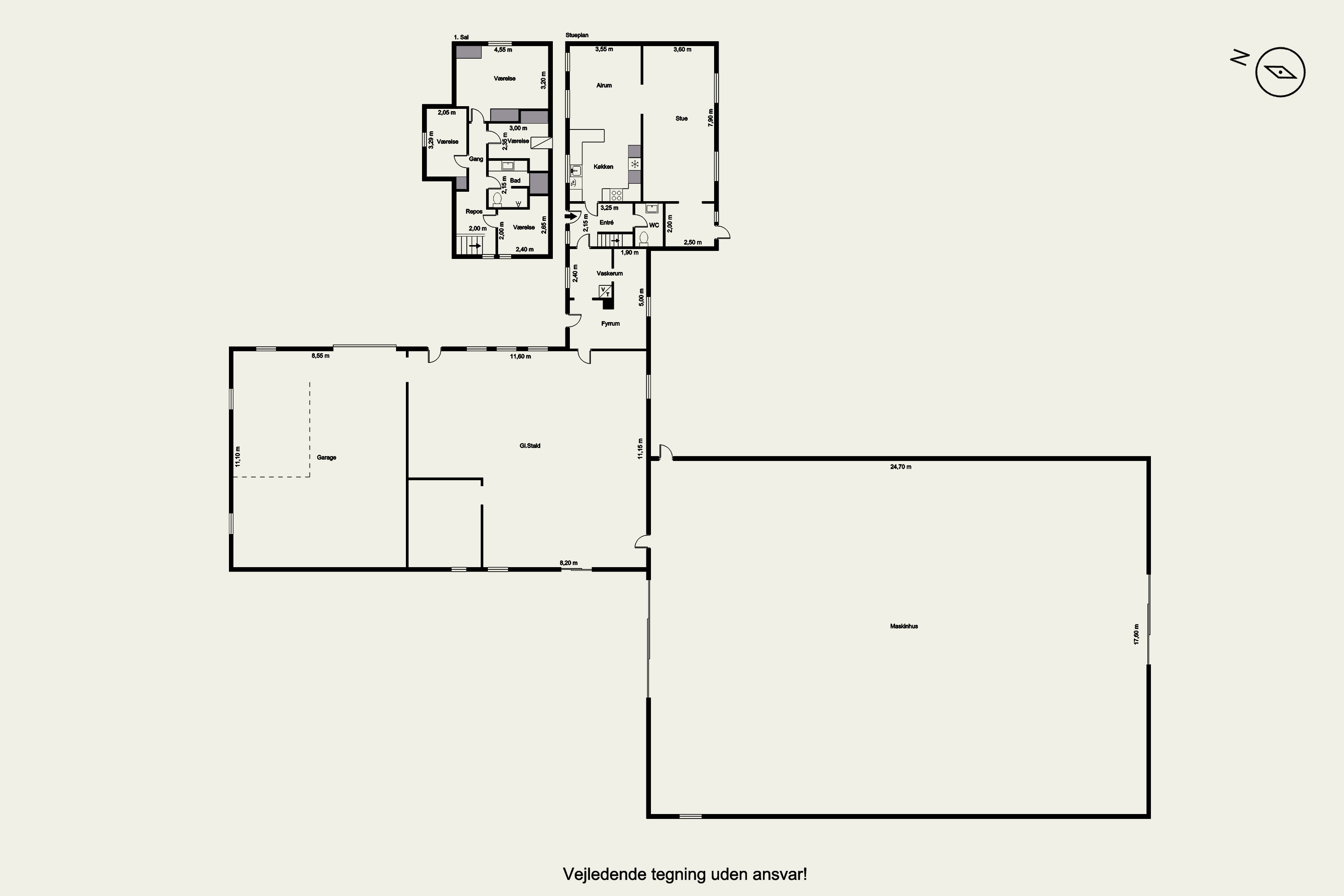 Plantegninger billede af Vistorpvej 22, Grove, 7540 Haderup