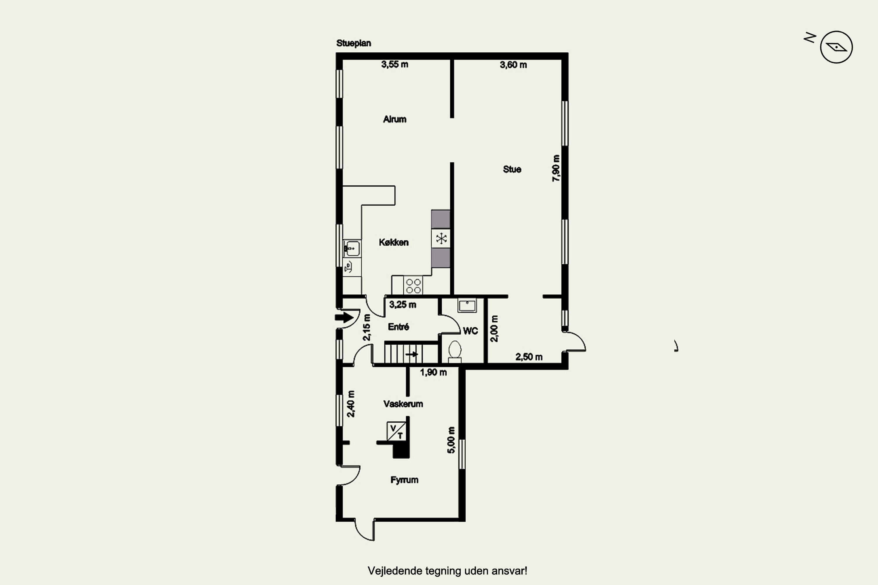 Plantegninger billede af Vistorpvej 22, Grove, 7540 Haderup