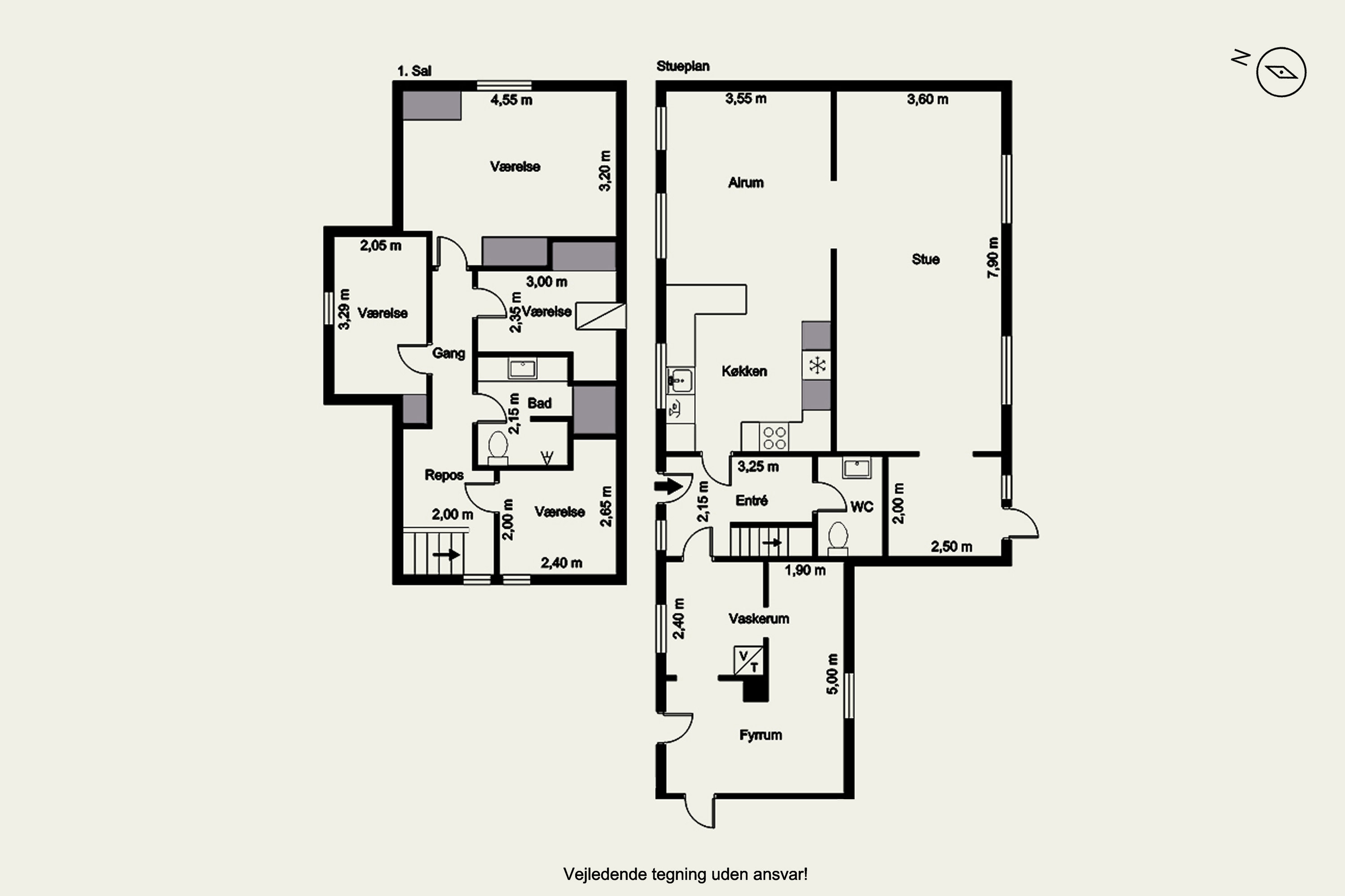 Plantegninger billede af Vistorpvej 22, Grove, 7540 Haderup
