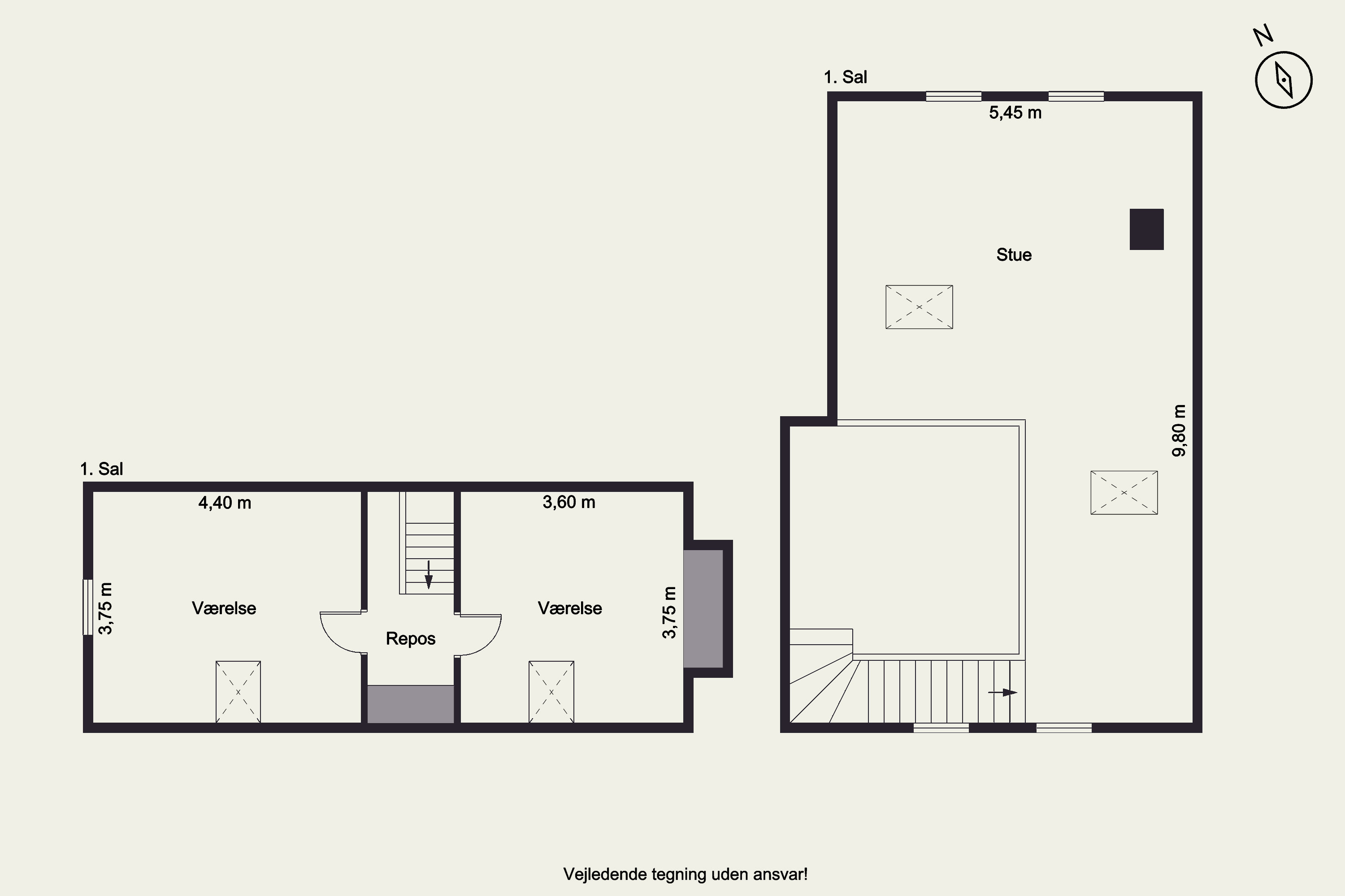 Plantegninger billede af Svendshedevej 11, Svendshede, 7830 Vinderup