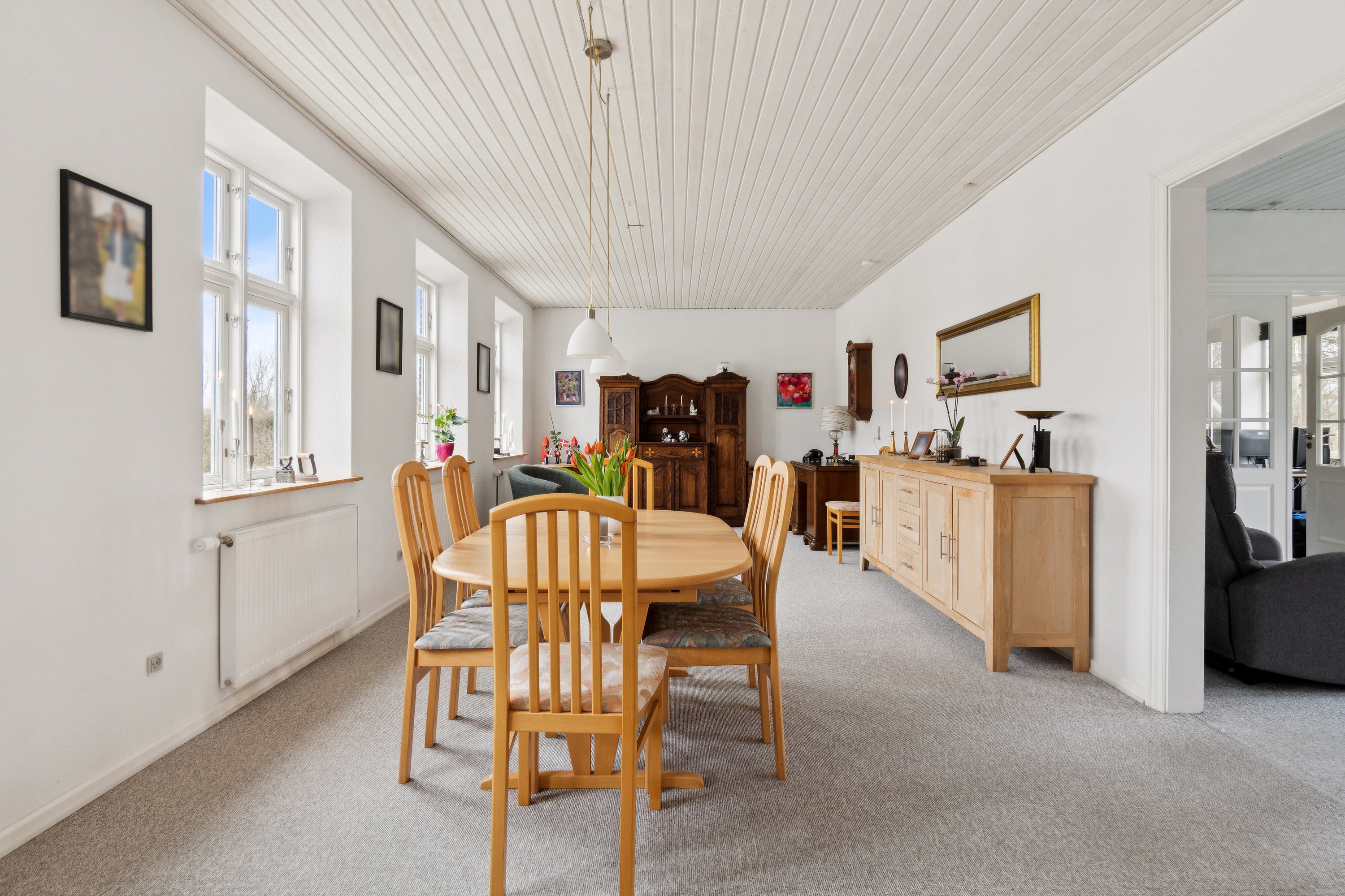 Fremhævet spisestue billede i fuldskærmstilstand. Billede af Engløkken 5, Bullerup, 5320 Agedrup