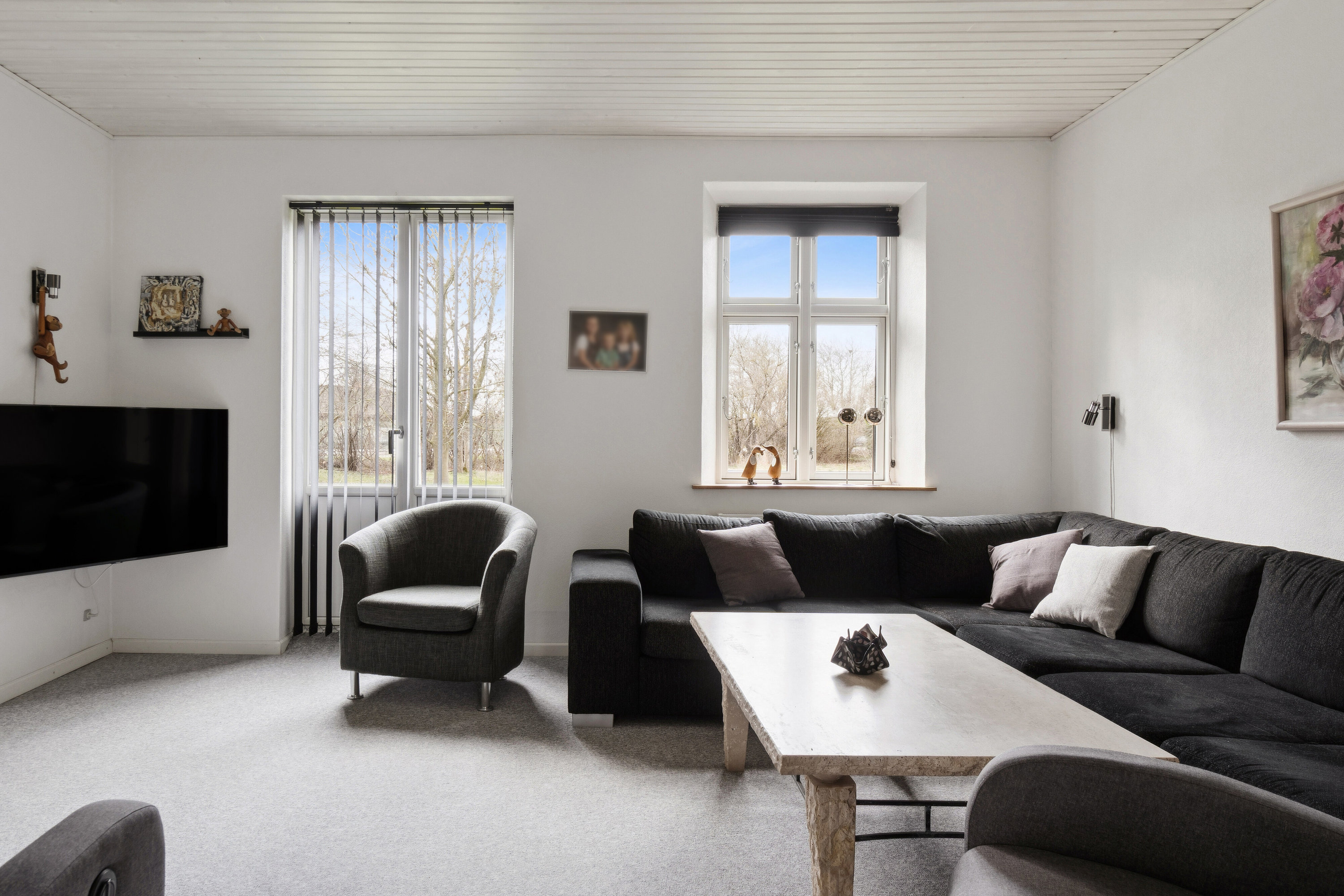 Fremhævet stue billede i fuldskærmstilstand. Billede af Engløkken 5, Bullerup, 5320 Agedrup