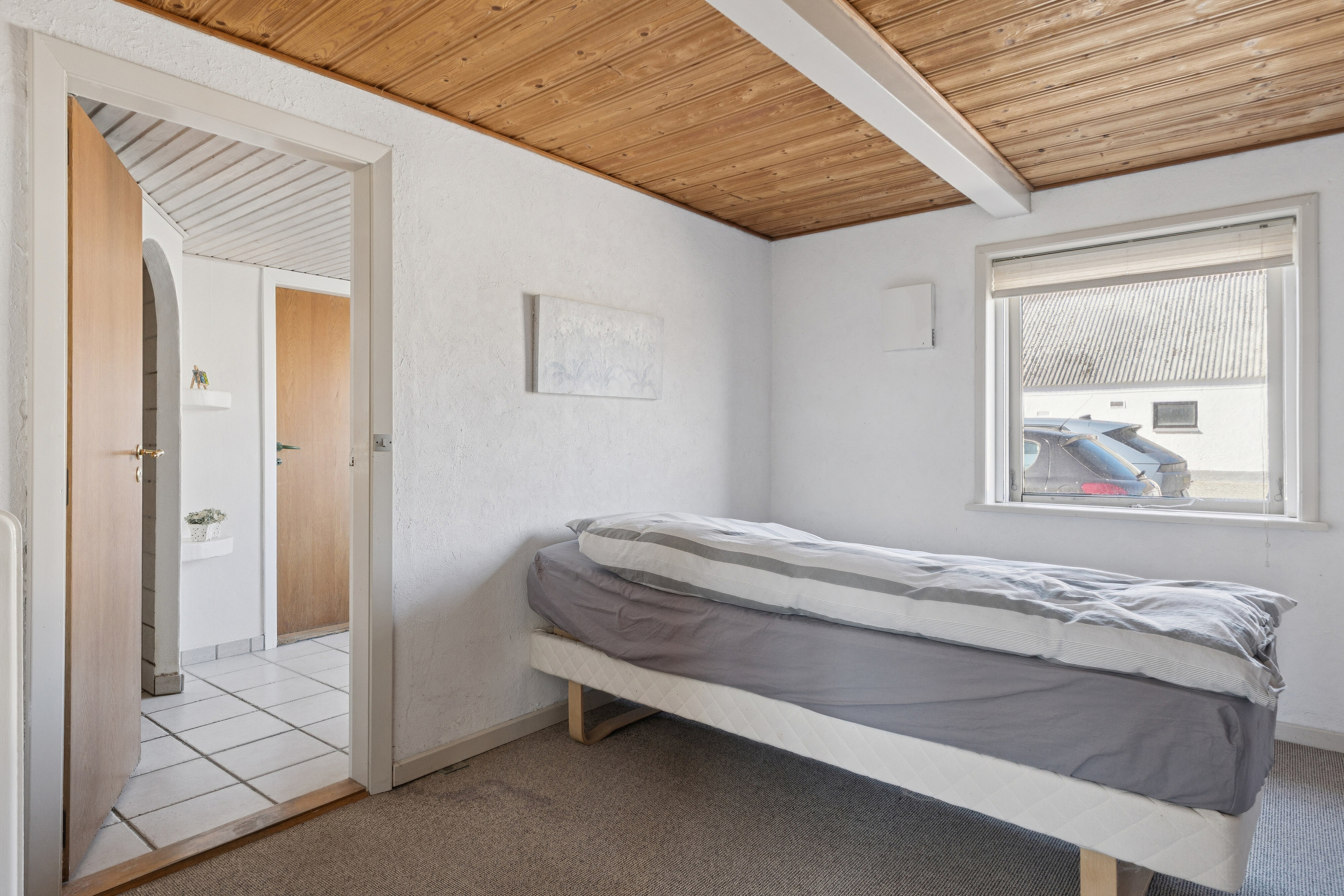 Fremhævet soveværelse billede i fuldskærmstilstand. Billede af Gønderupvej 10, 9760 Vrå