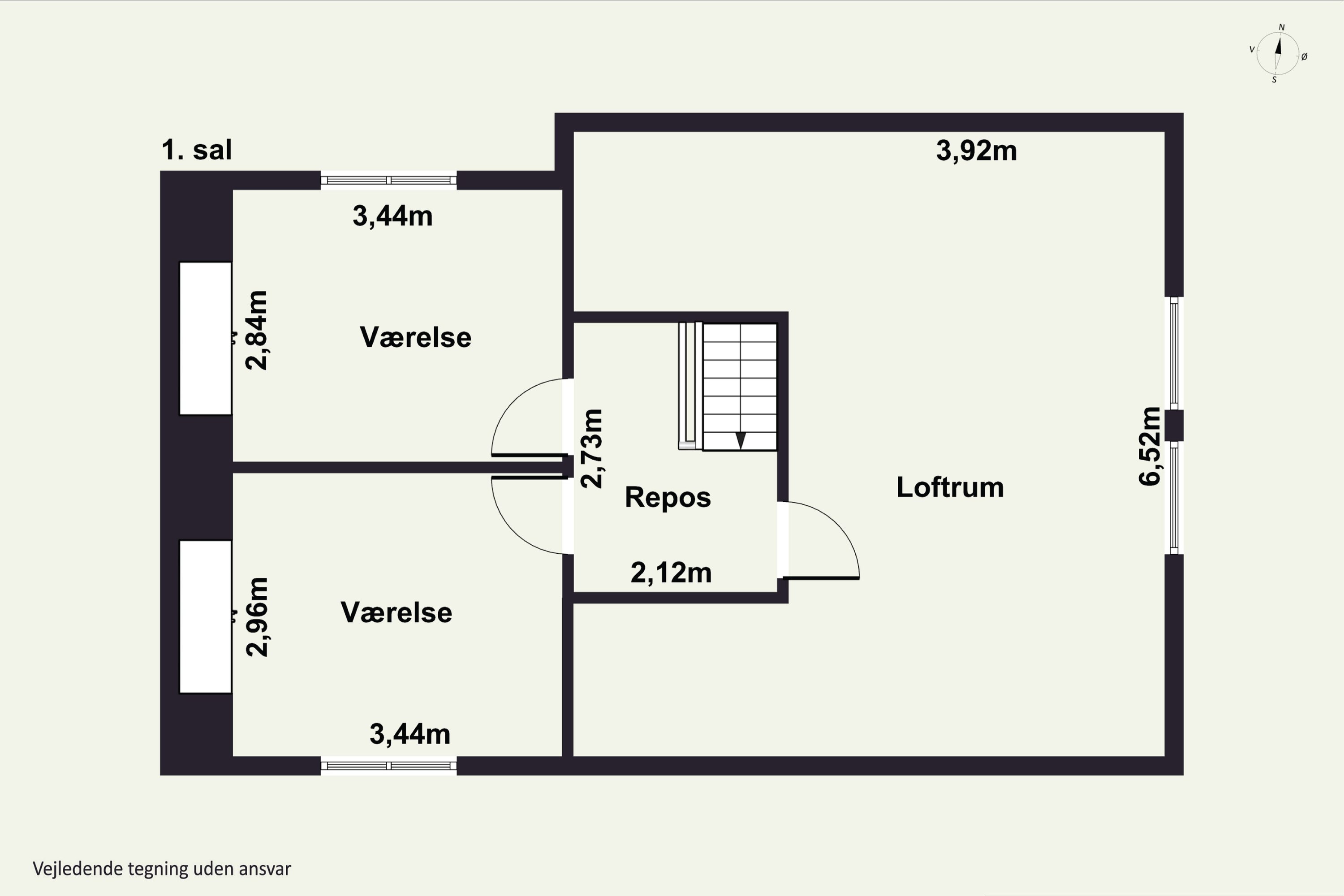 Plantegninger billede af Gønderupvej 10, 9760 Vrå