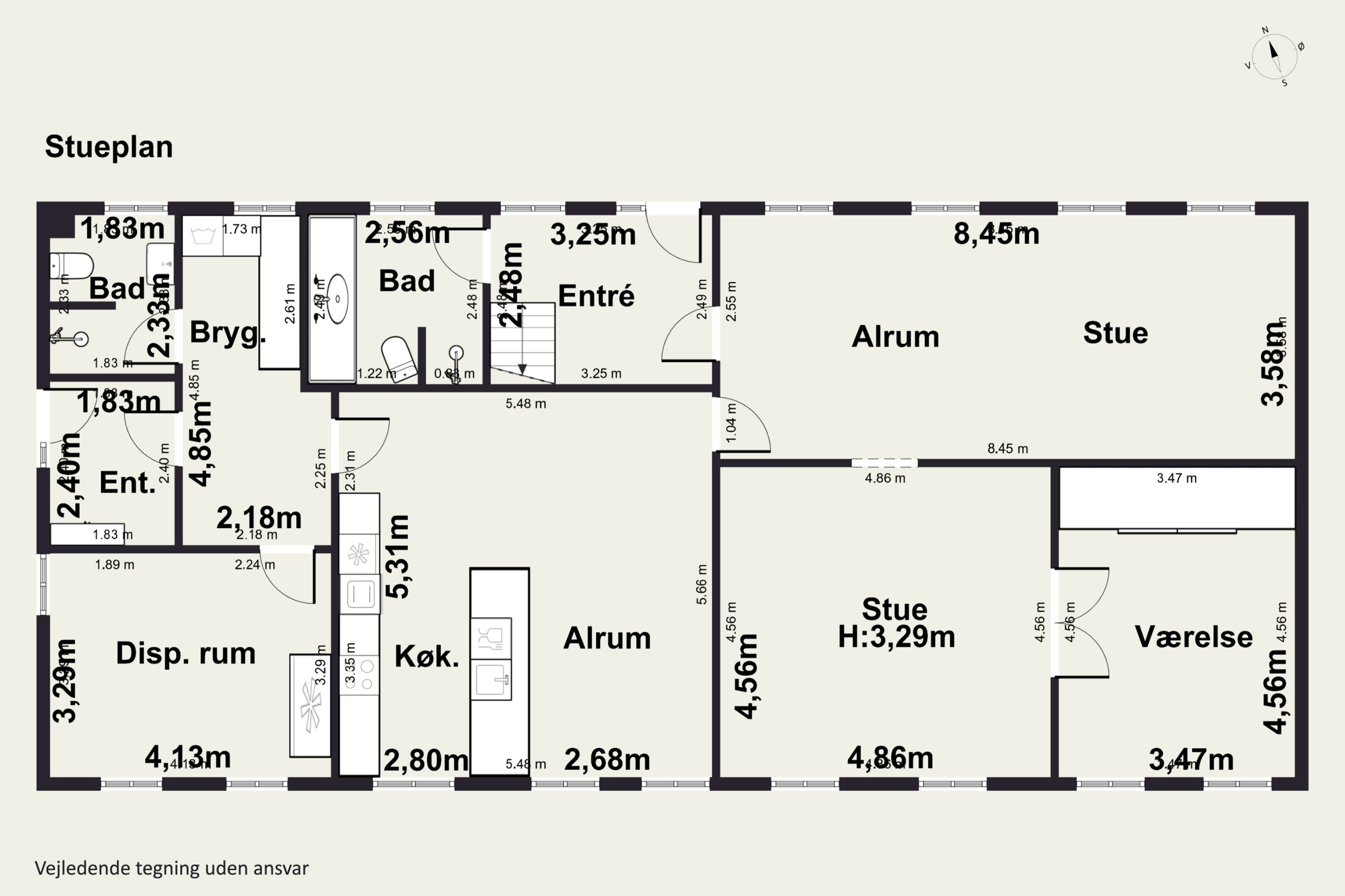 Plantegninger billede af Engløkken 5, Bullerup, 5320 Agedrup