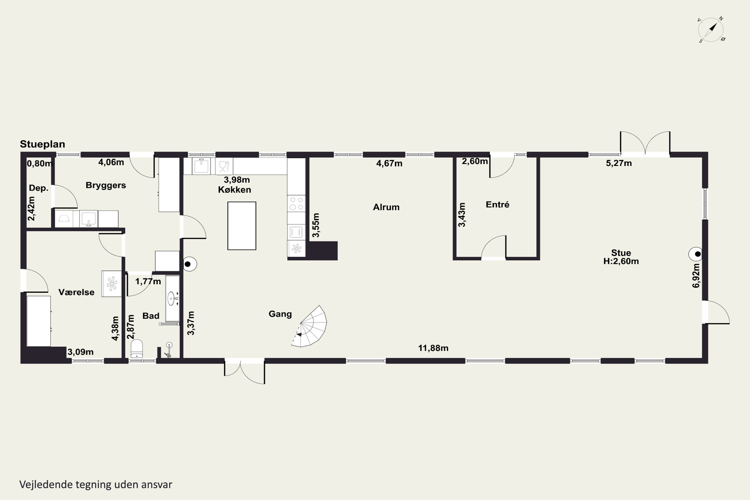 Plantegninger billede af Øremosevej 1, 4293 Dianalund