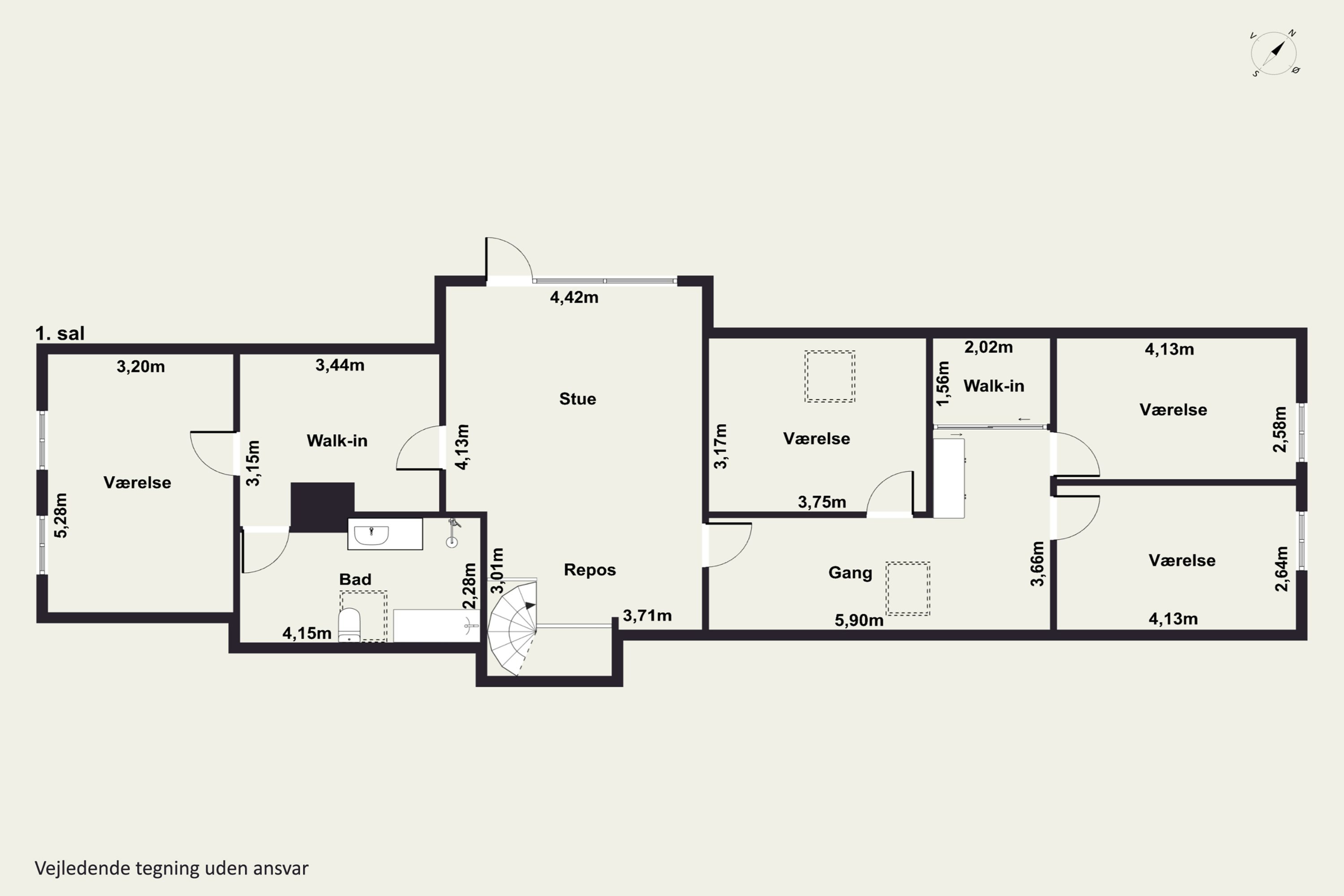 Plantegninger billede af Øremosevej 1, 4293 Dianalund