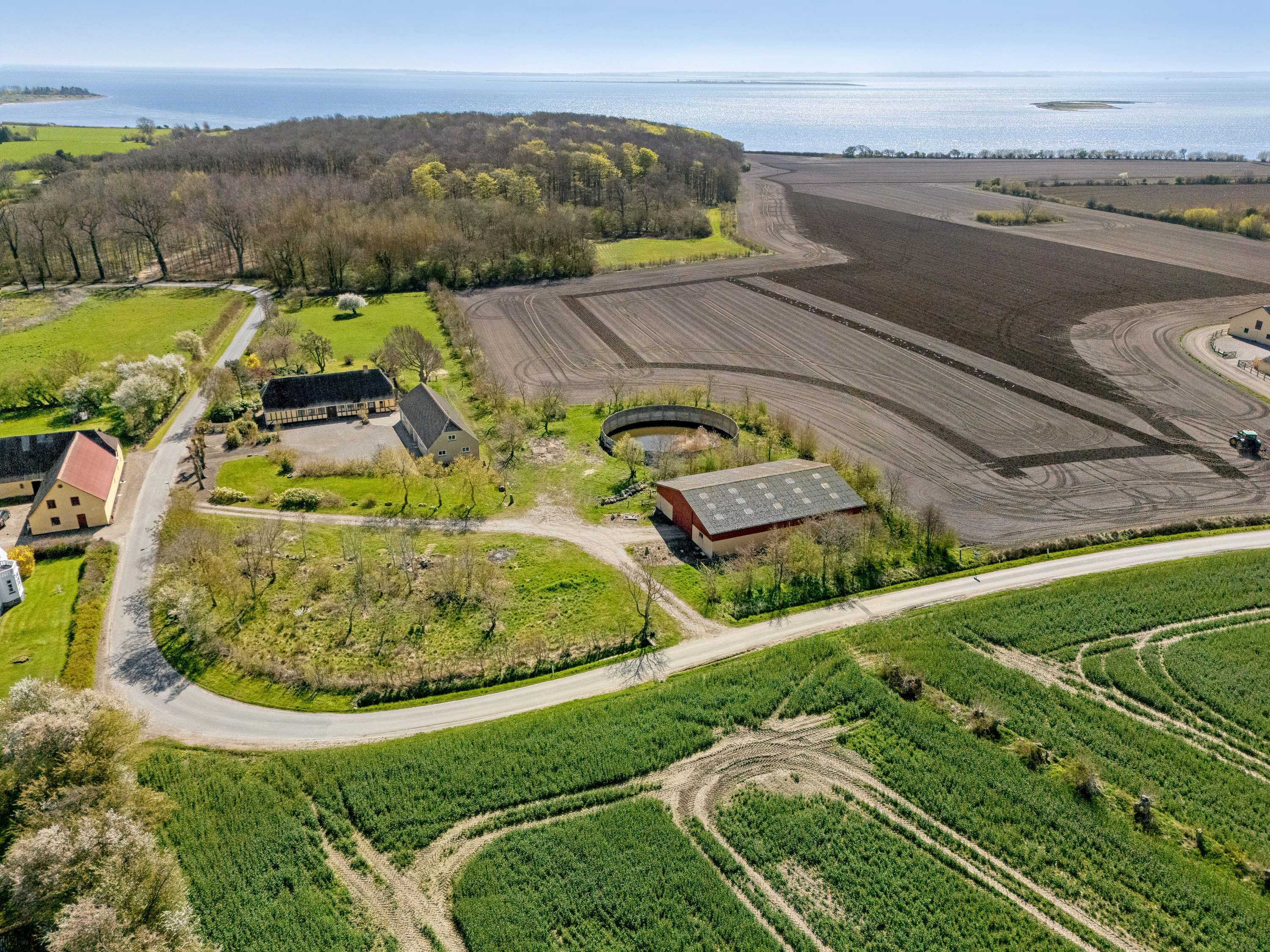 Fremhævet luftfoto billede i fuldskærmstilstand. Billede af Skaregårdsvej 5, Tåsinge, 5700 Svendborg