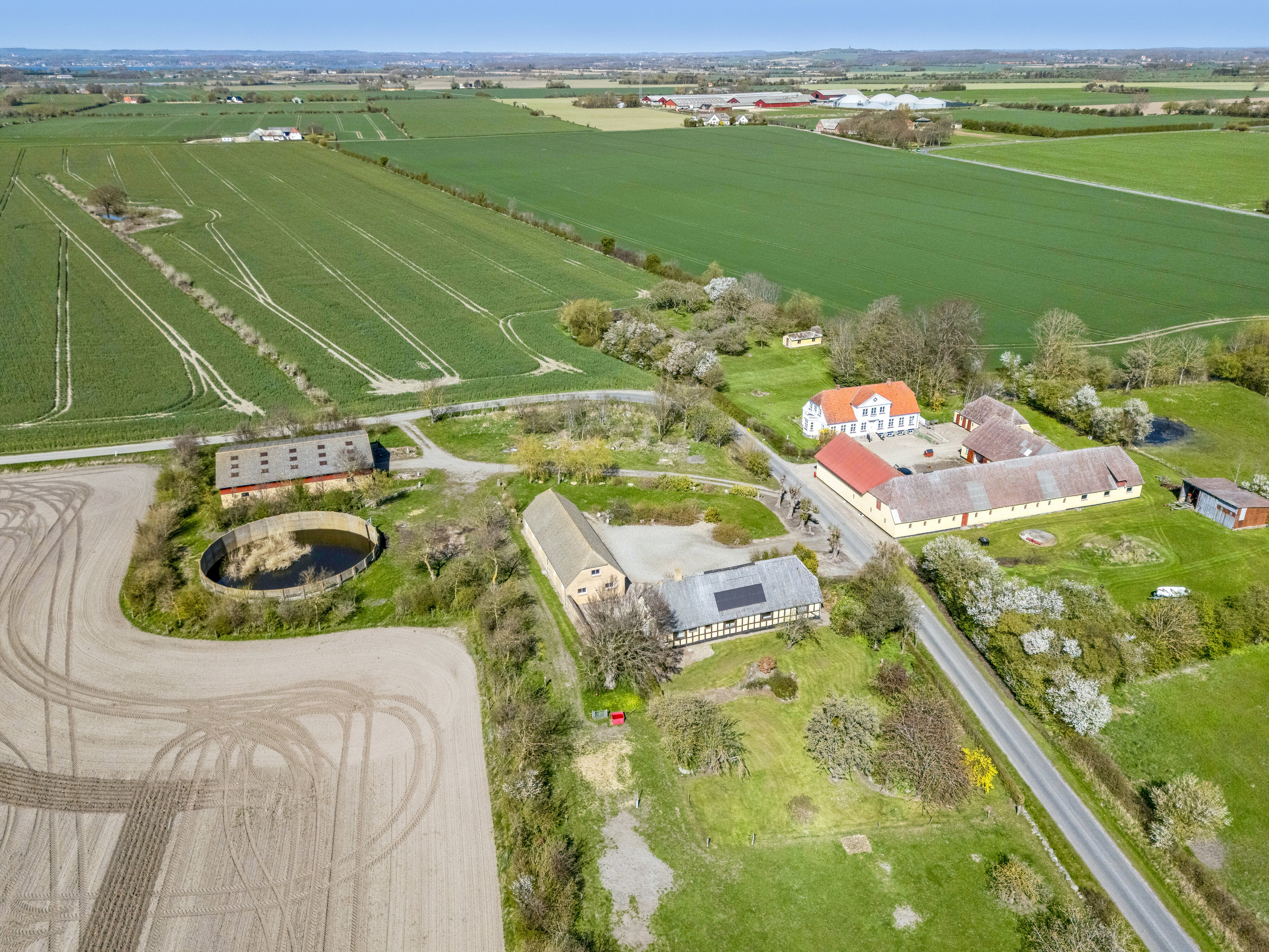 Fremhævet luftfoto billede i fuldskærmstilstand. Billede af Skaregårdsvej 5, Tåsinge, 5700 Svendborg