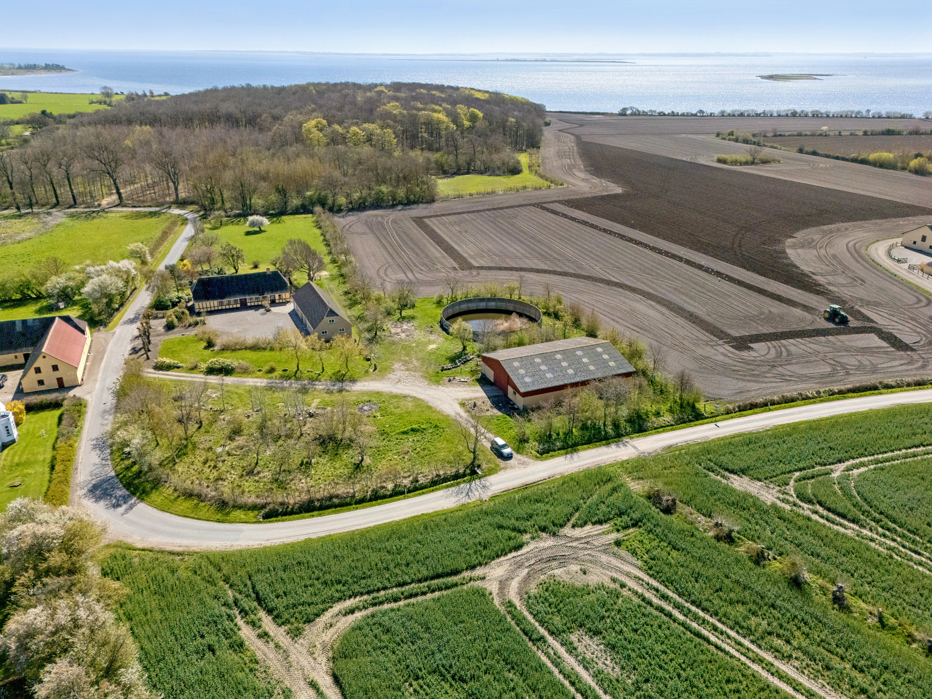 Fremhævet luftfoto billede i fuldskærmstilstand. Billede af Skaregårdsvej 5, Tåsinge, 5700 Svendborg