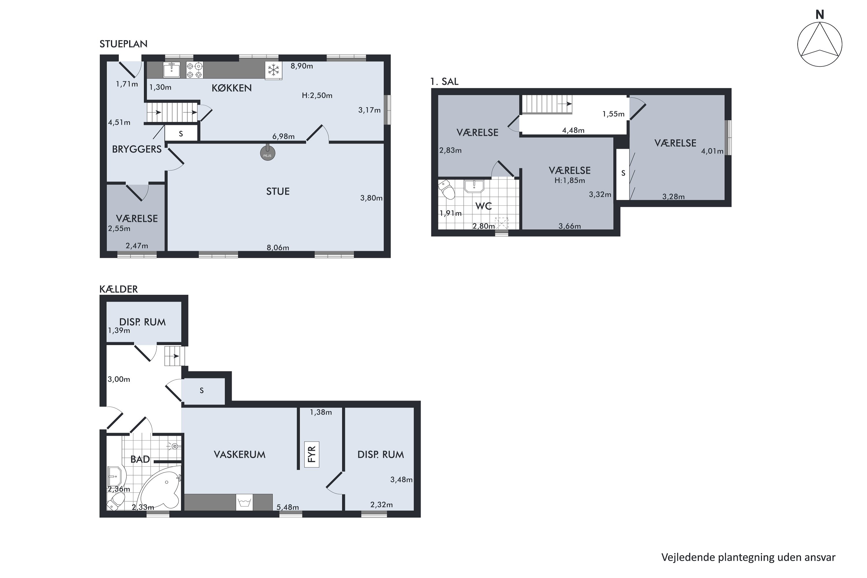 Plantegninger billede af Espevej 4, Kattrup, 8732 Hovedgård