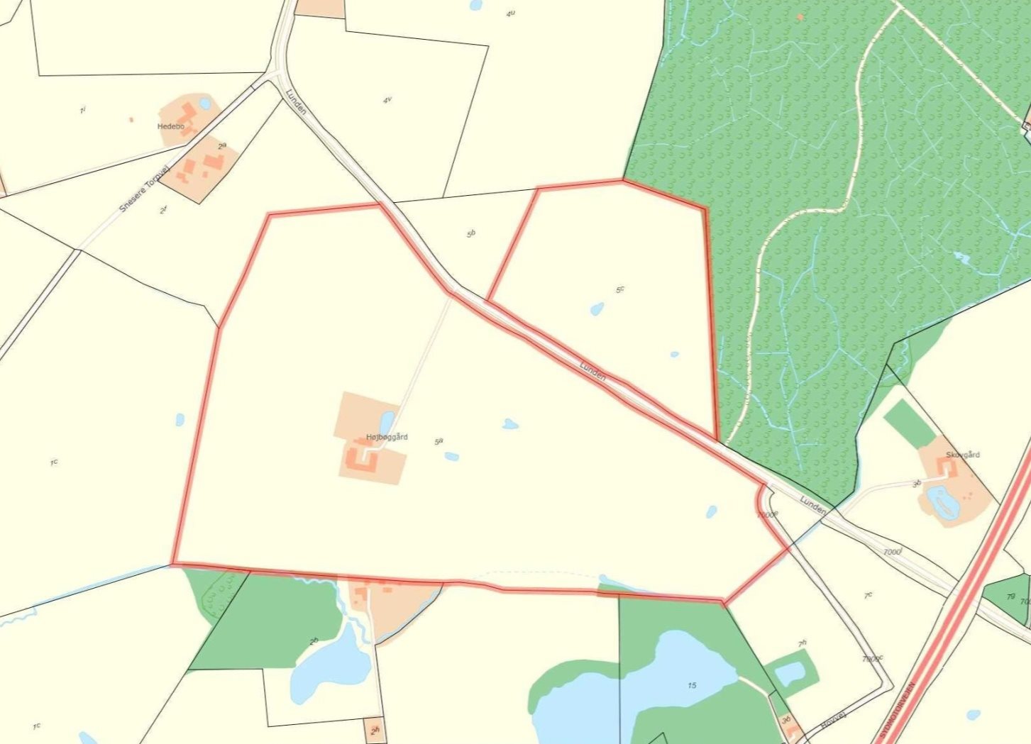 Fremhævet  billede i fuldskærmstilstand. Billede af Lunden 1, Everdrup, 4733 Tappernøje