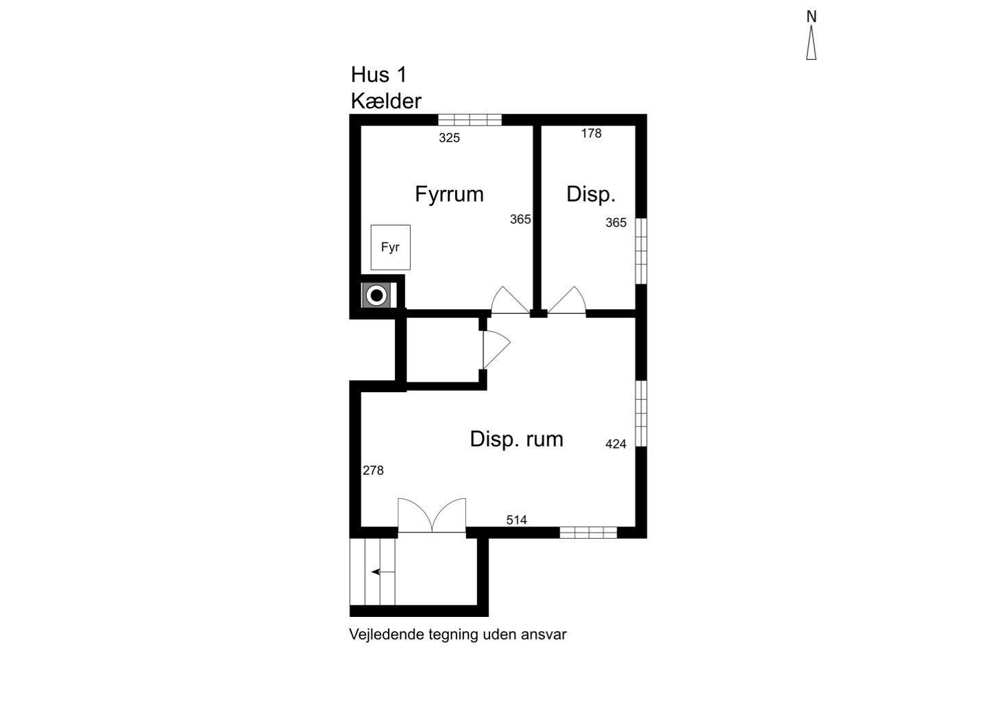 Plantegninger billede af Lunden 1, Everdrup, 4733 Tappernøje