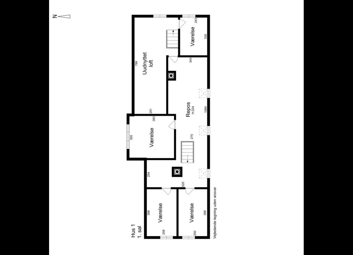 Plantegninger billede af Lunden 1, Everdrup, 4733 Tappernøje
