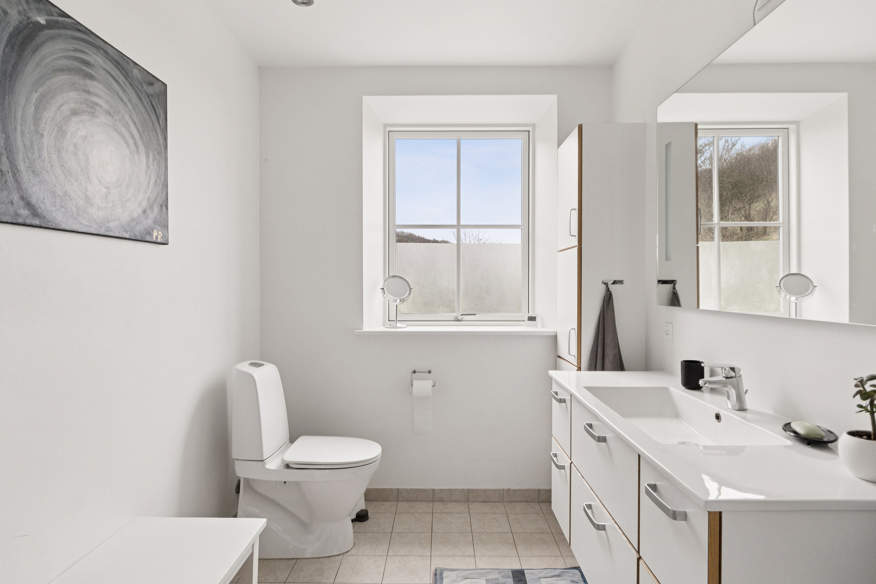 Fremhævet badeværelse billede i fuldskærmstilstand. Billede af Jegenvej 30, 9900 Frederikshavn