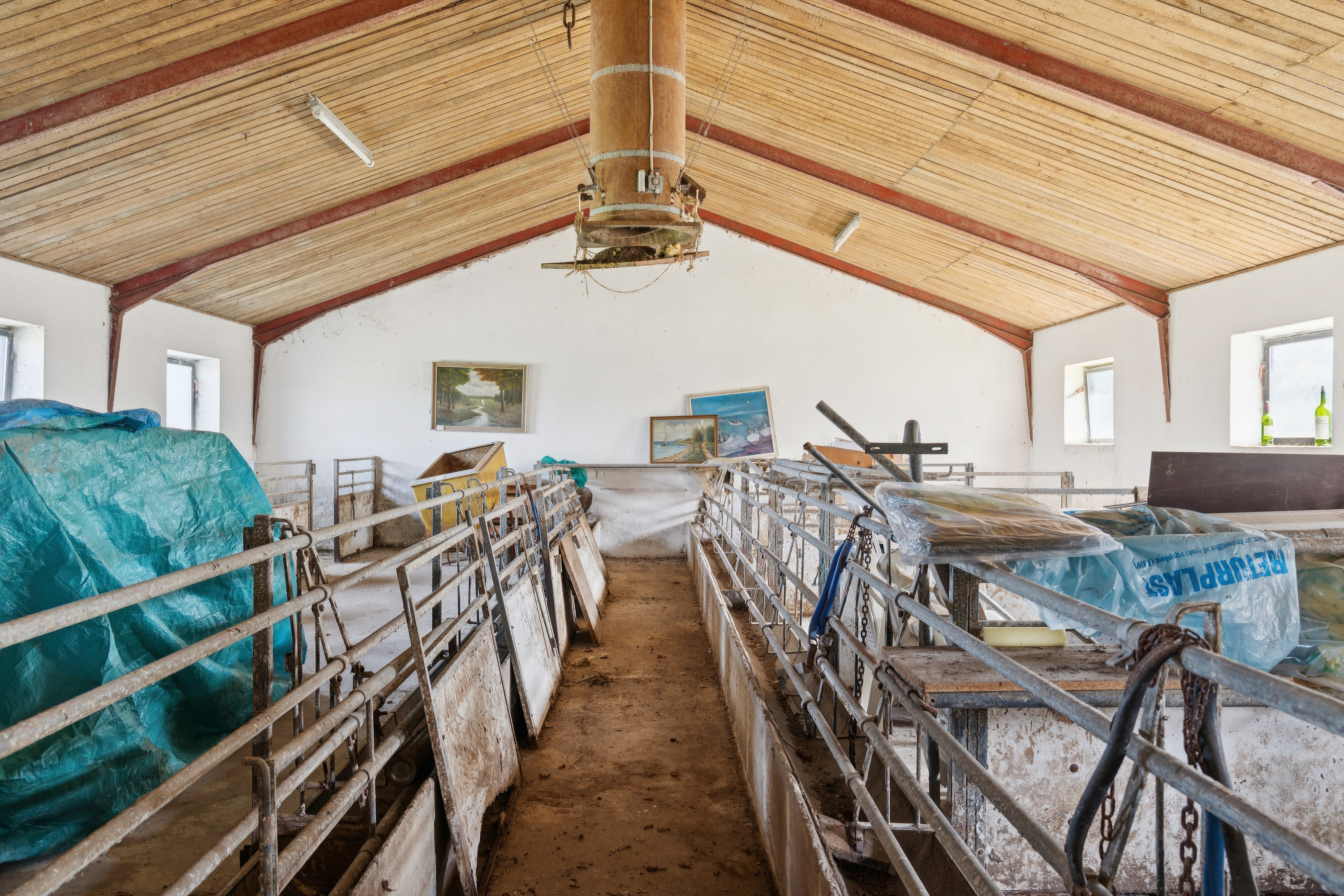 Fremhævet stald i gule sten billede i fuldskærmstilstand. Billede af Ødis Kroge Vej 19, Ødis, 6580 Vamdrup