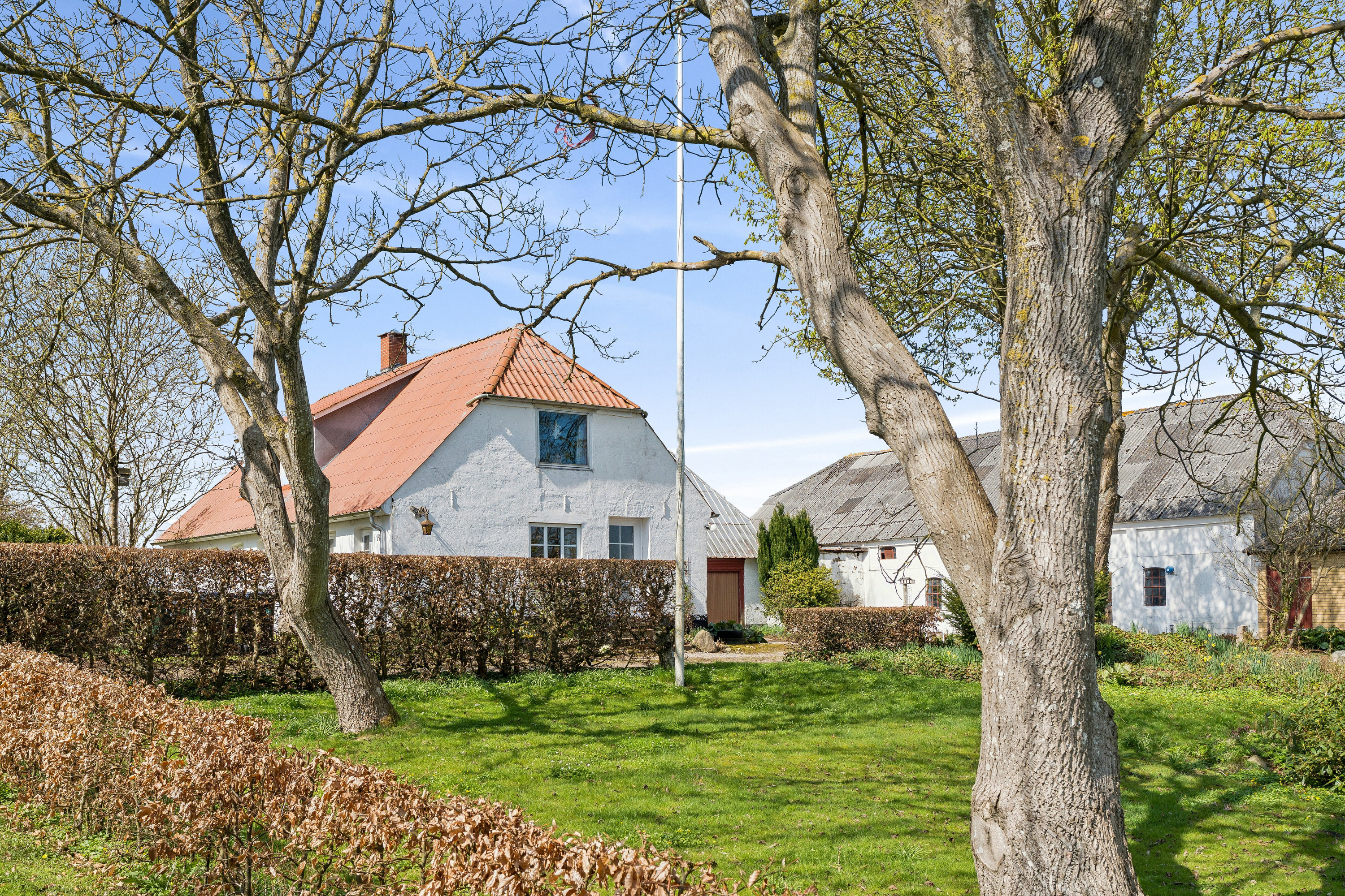 Fremhævet kig fra haven billede i fuldskærmstilstand. Billede af Ødis Kroge Vej 19, Ødis, 6580 Vamdrup