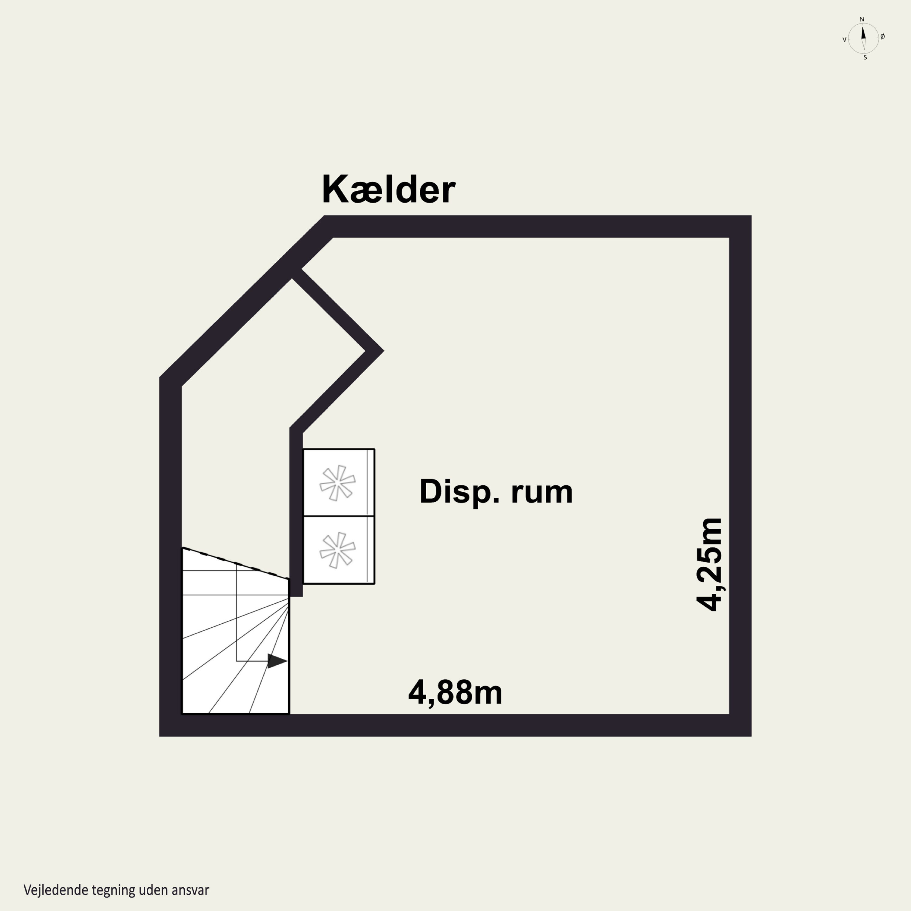 Plantegninger billede af Vejrupvej 69, Indslev-Tårup, 5592 Ejby