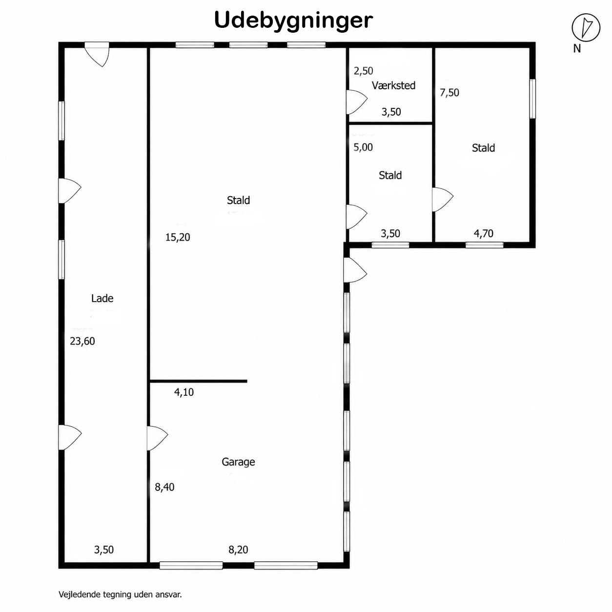Plantegninger billede af Lindeborgvej 15, 7560 Hjerm