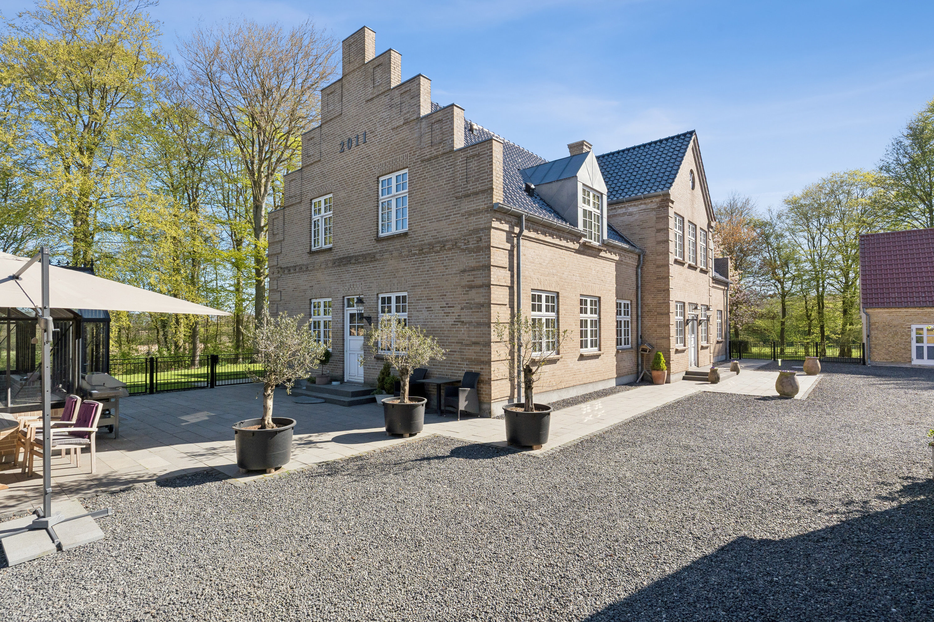 Fremhævet set fra vejen billede i fuldskærmstilstand. Billede af Vejrupvej 69, Indslev-Tårup, 5592 Ejby