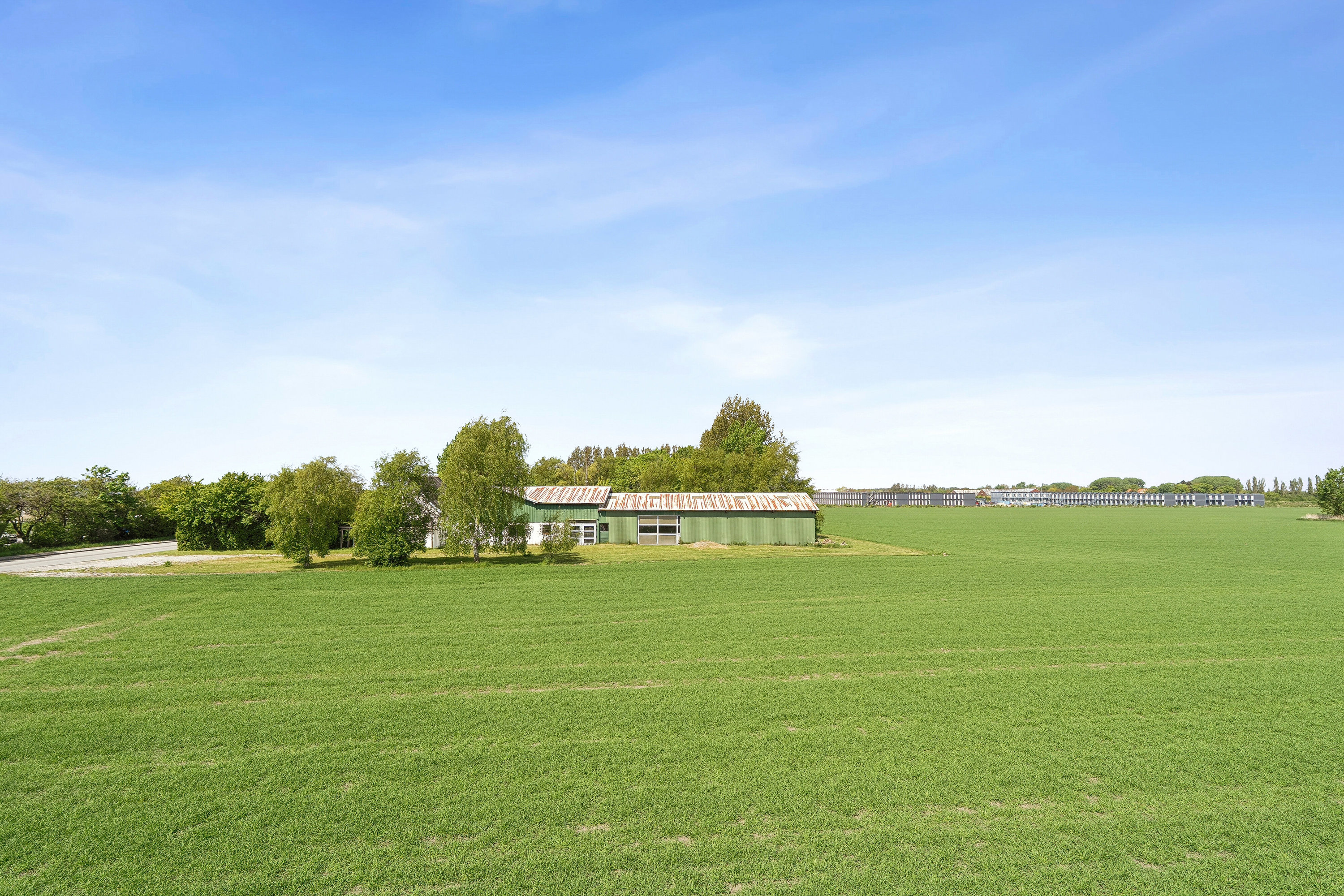 Fremhævet luftfoto billede i fuldskærmstilstand. Billede af Hagesvej 12, 4970 Rødby