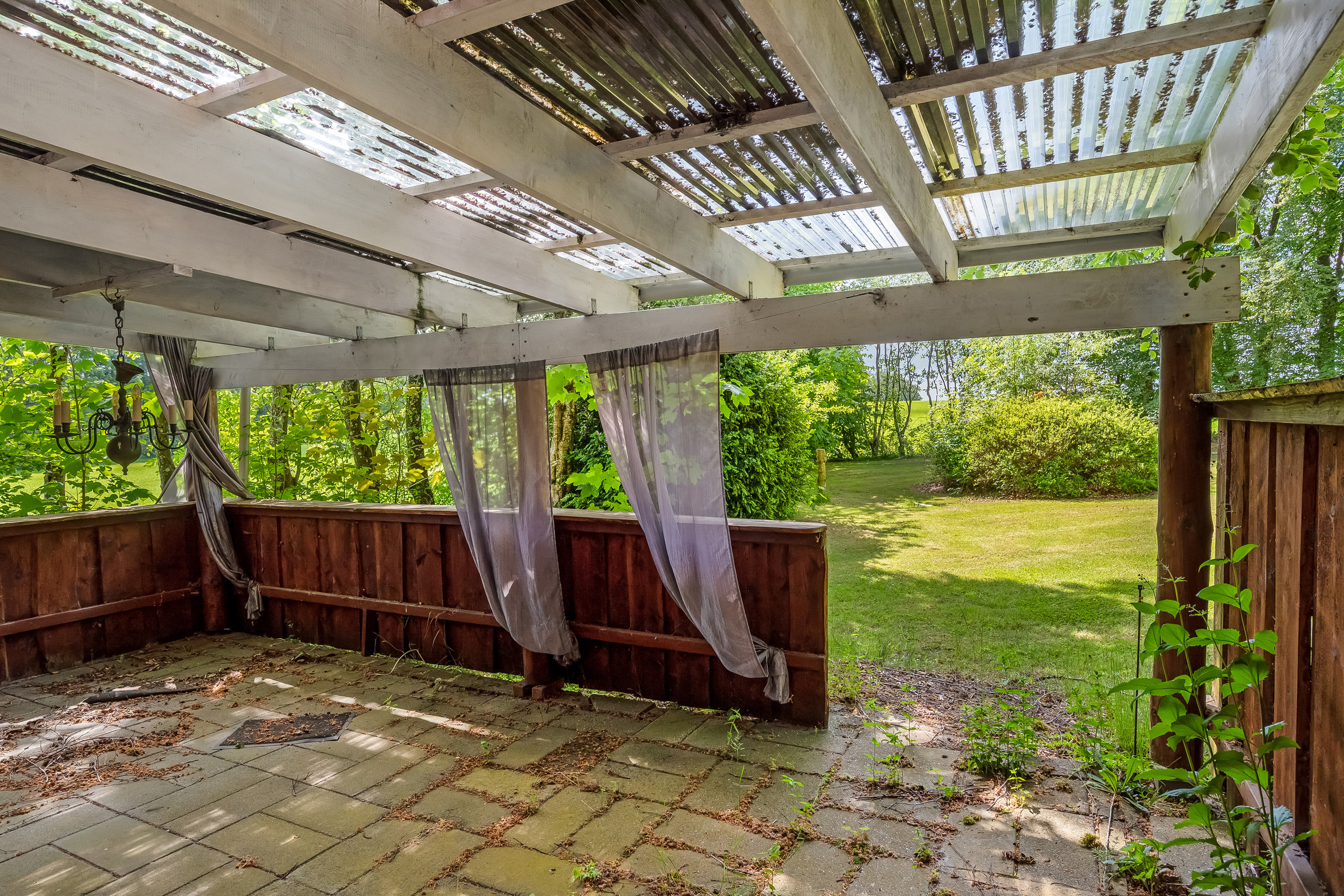 Fremhævet overdækket terrasse billede i fuldskærmstilstand. Billede af Høgsbjergvej 3A, Idom, 7500 Holstebro